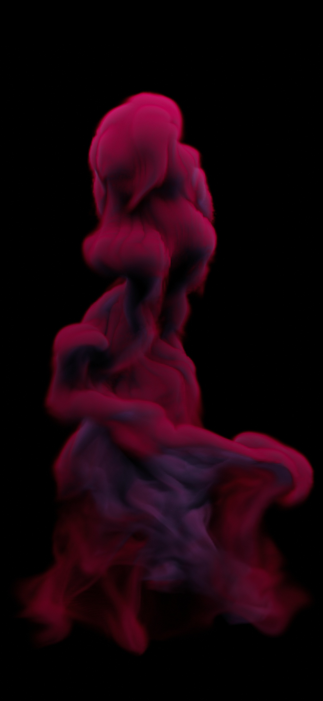 Obscurité, Purple, Geste, Pink, Sculpture. Wallpaper in 1125x2436 Resolution