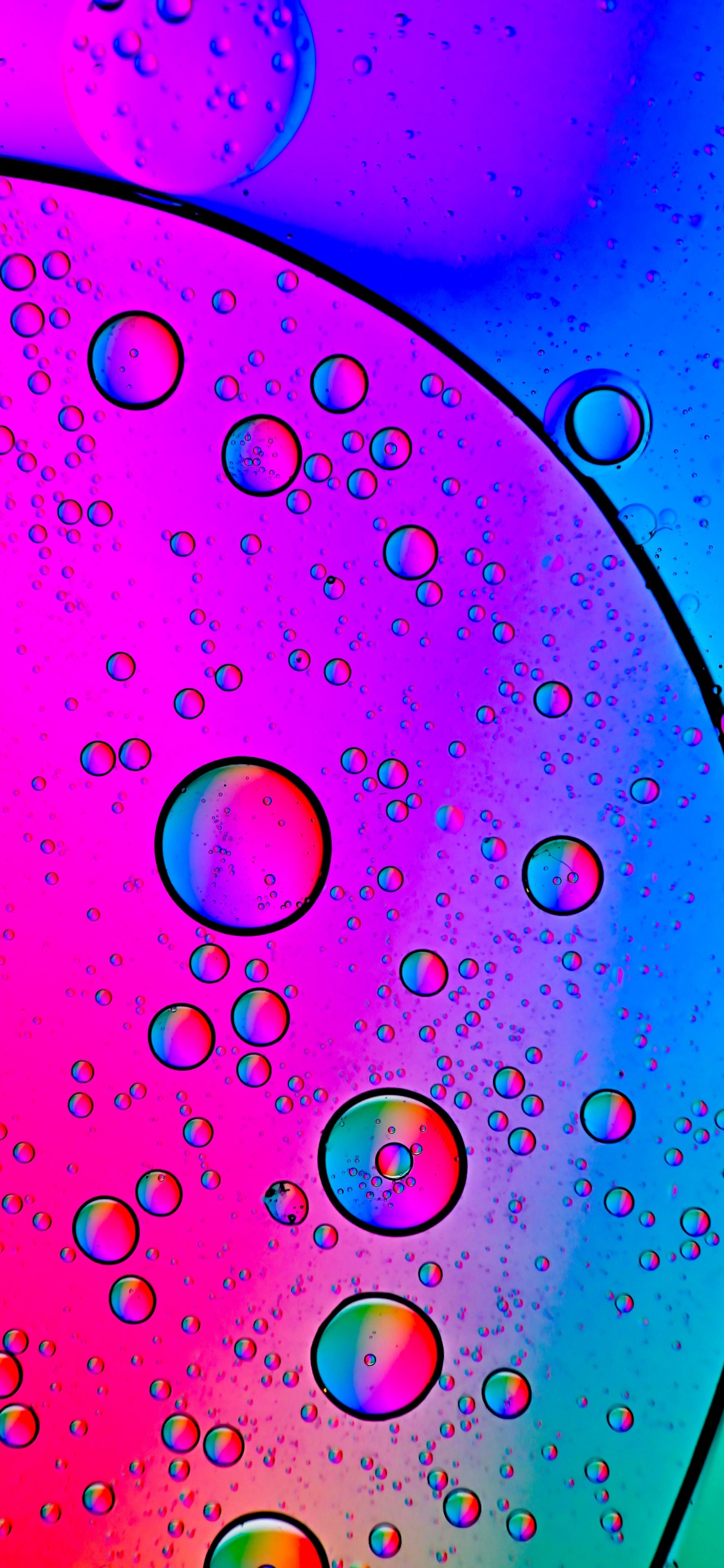 Eau, la Pureté de la Couleur, Liquid, Fluide, Art. Wallpaper in 1125x2436 Resolution