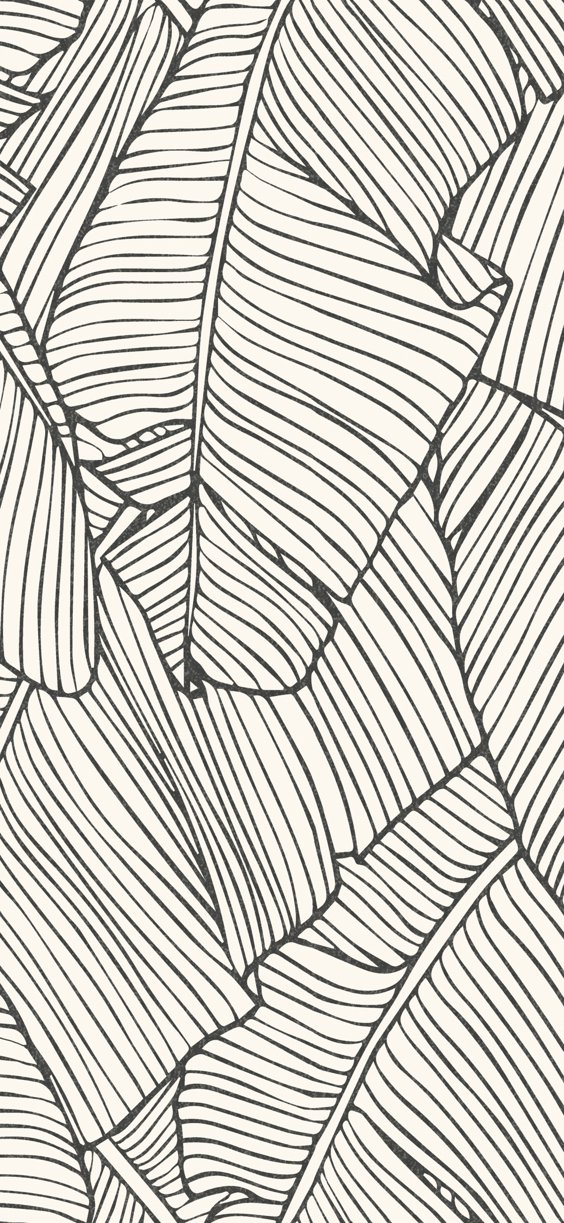 Weiß-schwarz Gestreiftes Textil. Wallpaper in 1125x2436 Resolution