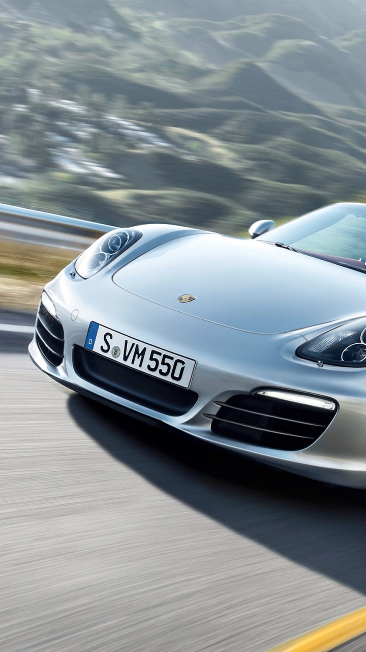 Silver Porsche 911 on Road During Daytime. Wallpaper in 720x1280 Resolution