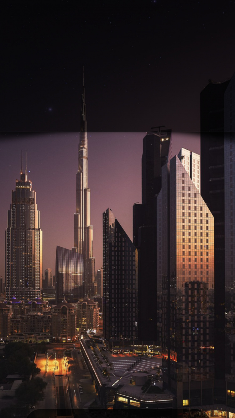 Área Urbana, Burj Khalifa, Arquitectura, Diseño, Torre. Wallpaper in 750x1334 Resolution