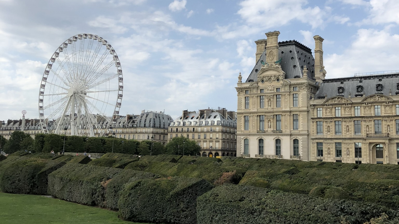 Tourist Attraction, Architecture, Ferris Wheel, Landmark, Amusement Ride. Wallpaper in 1280x720 Resolution