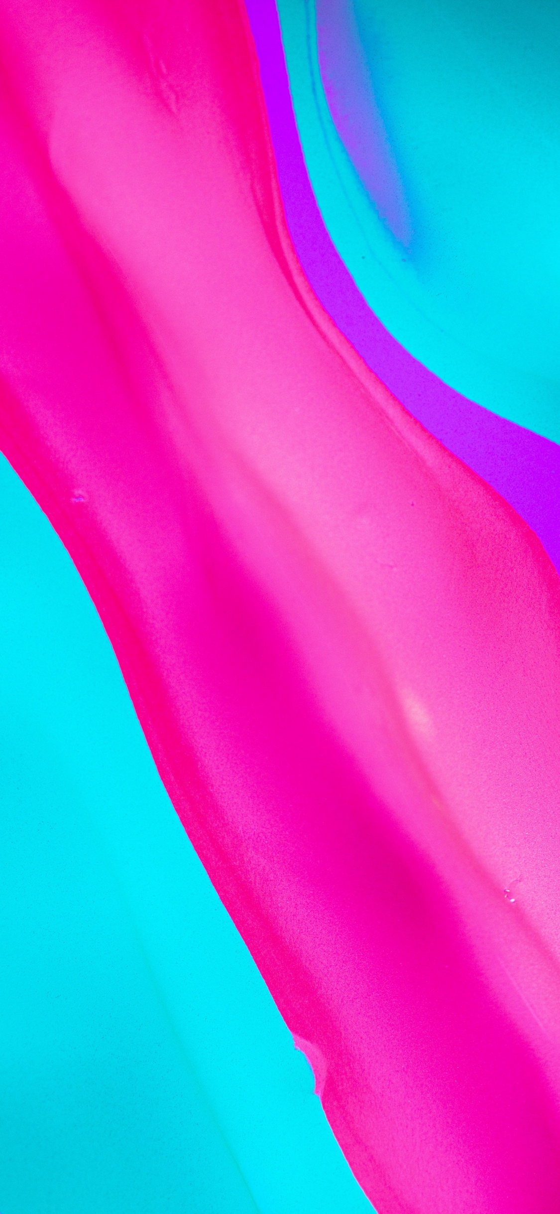 Bleu et Rose et Violet, Pink, Violette, Blue, Purple. Wallpaper in 1125x2436 Resolution