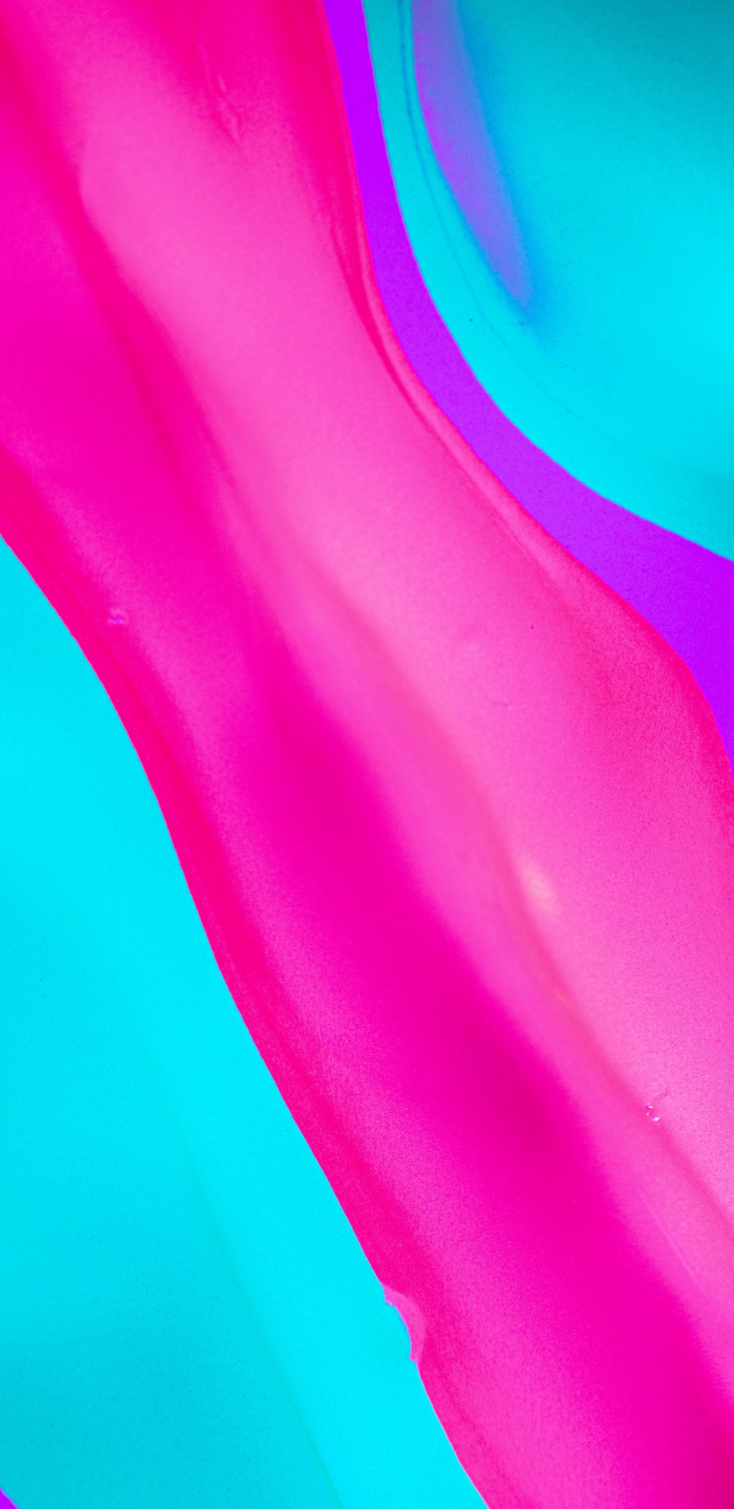 粉红色, 紫罗兰色, 紫色的, 水上, 橙色 壁纸 1440x2960 允许