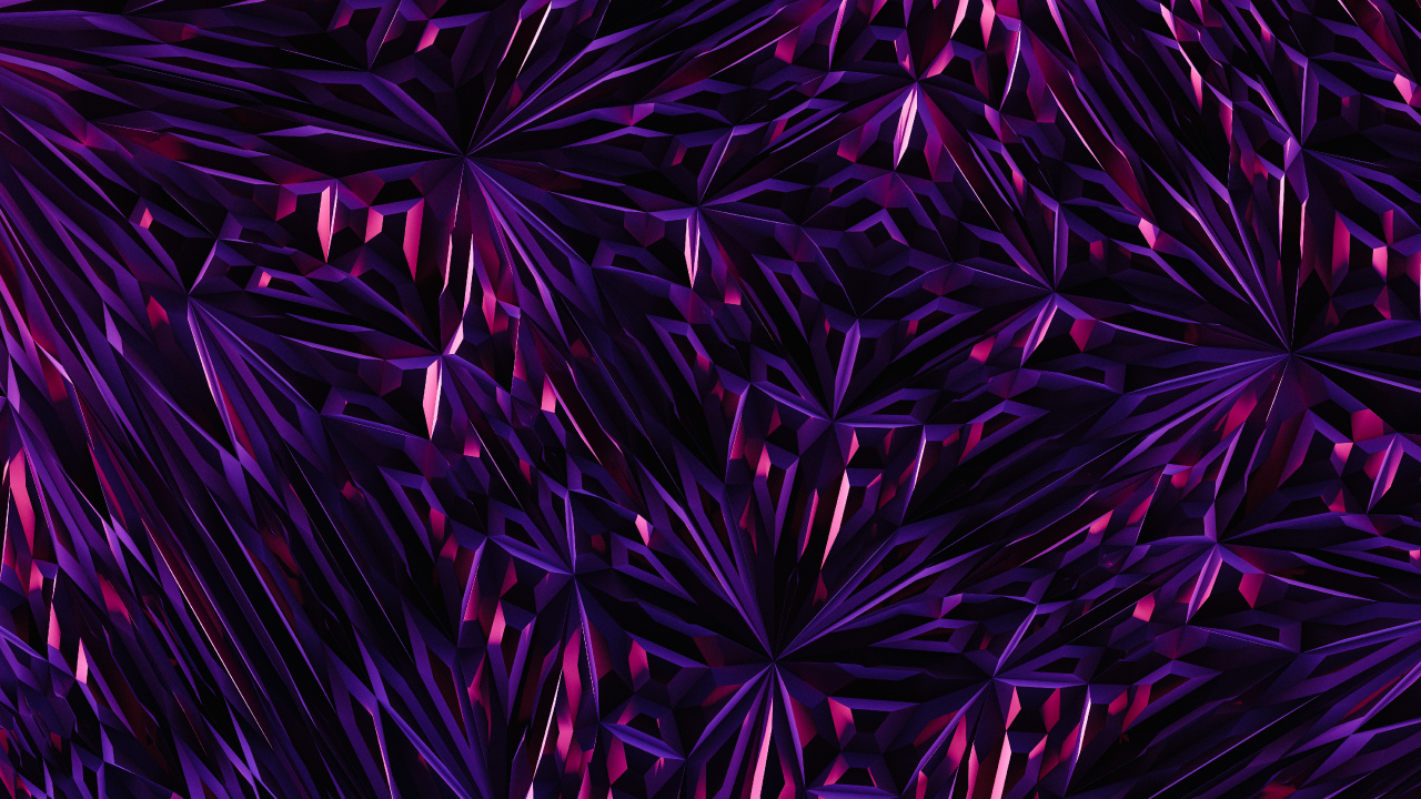 Abstracción, Pirotecnia, Morado, Violeta, Magenta. Wallpaper in 1280x720 Resolution
