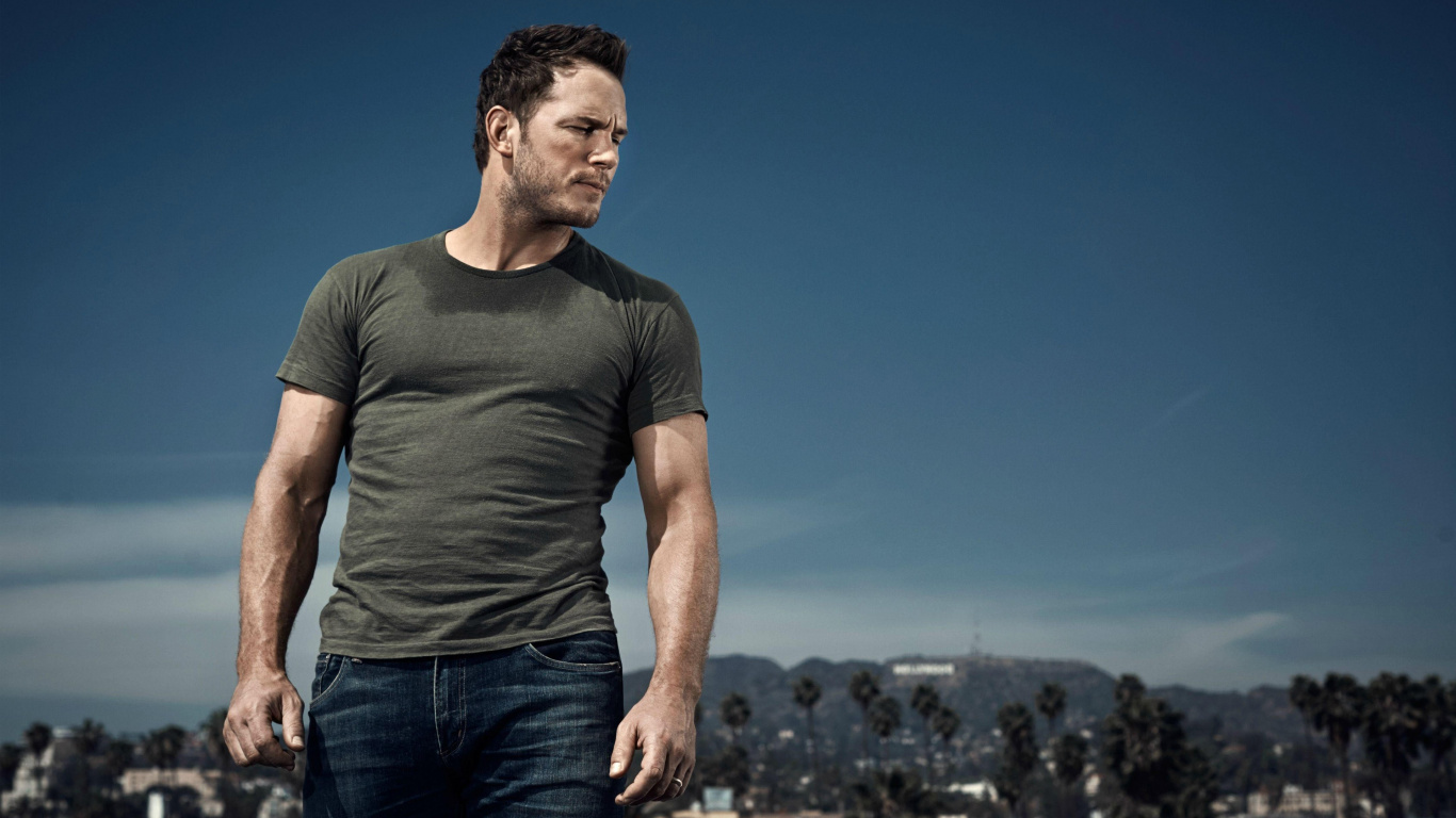 Chris Pratt Mens Gesundheit, Chris Pratt, Star-Lord, Guardians of The Galaxy, Berühmtheit. Wallpaper in 1366x768 Resolution