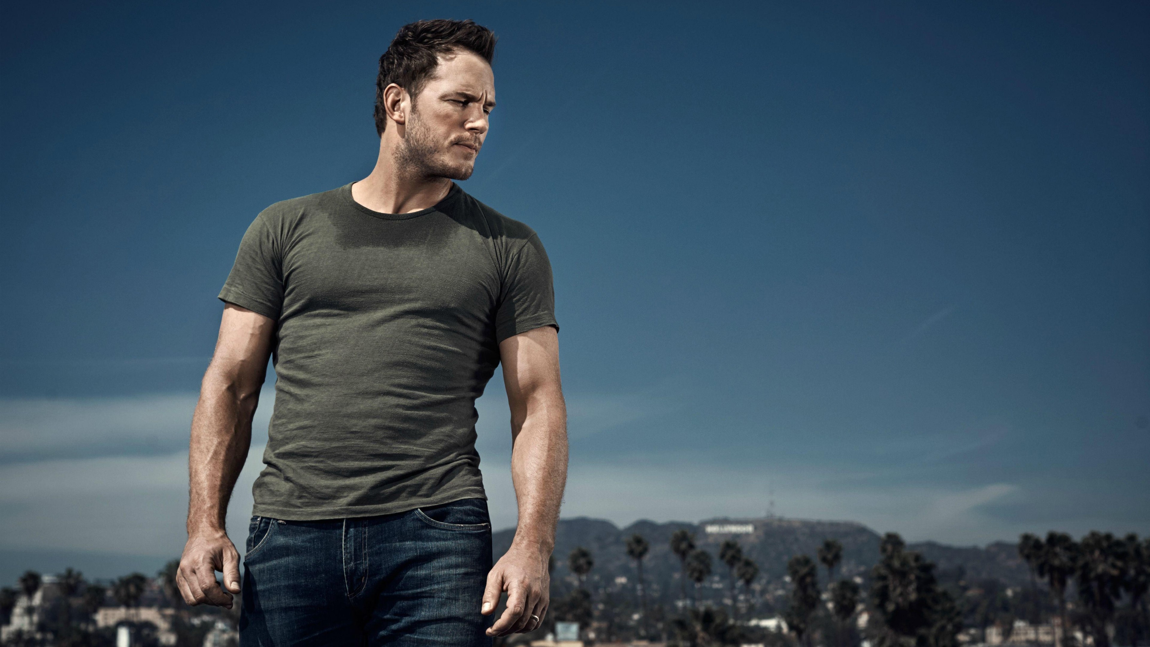 Chris Pratt Mens Health, Chris Pratt, Star-Lord, Guardians of The Galaxy, Celebrity. Wallpaper in 3840x2160 Resolution