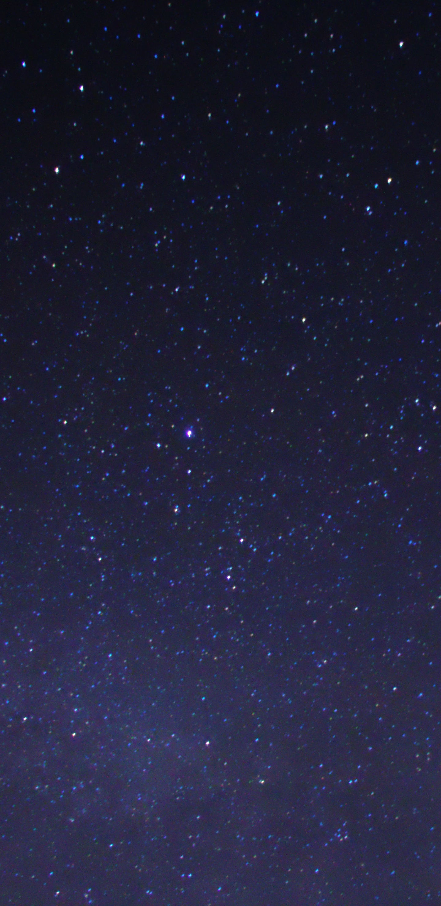 夜晚的天空, 明星, 黑色的, 气氛, 天文学对象 壁纸 1440x2960 允许