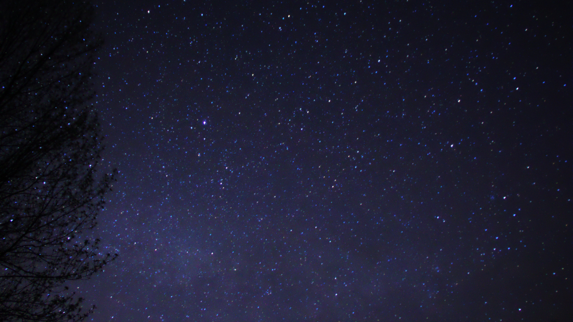 夜晚的天空, 明星, 黑色的, 气氛, 天文学对象 壁纸 1920x1080 允许