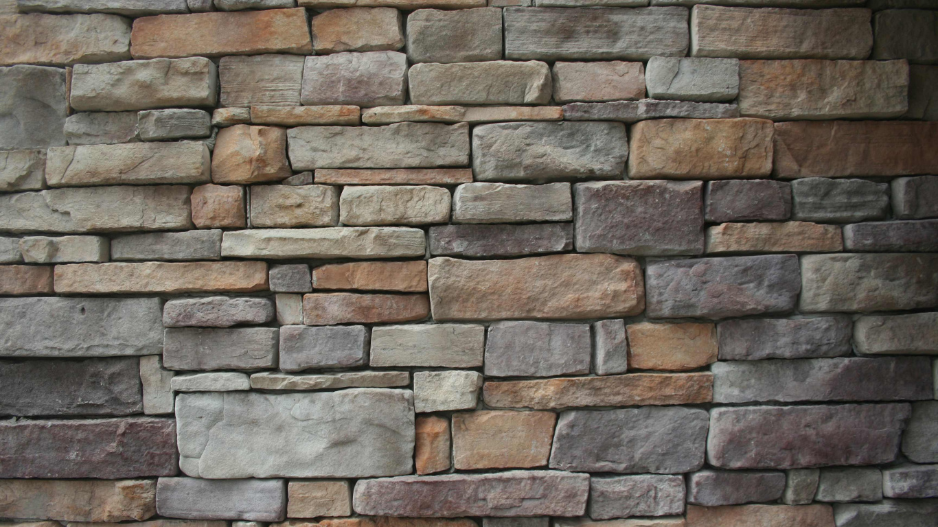 石壁, 石饰面, 砖, 瓦匠, 砌砖 壁纸 1366x768 允许