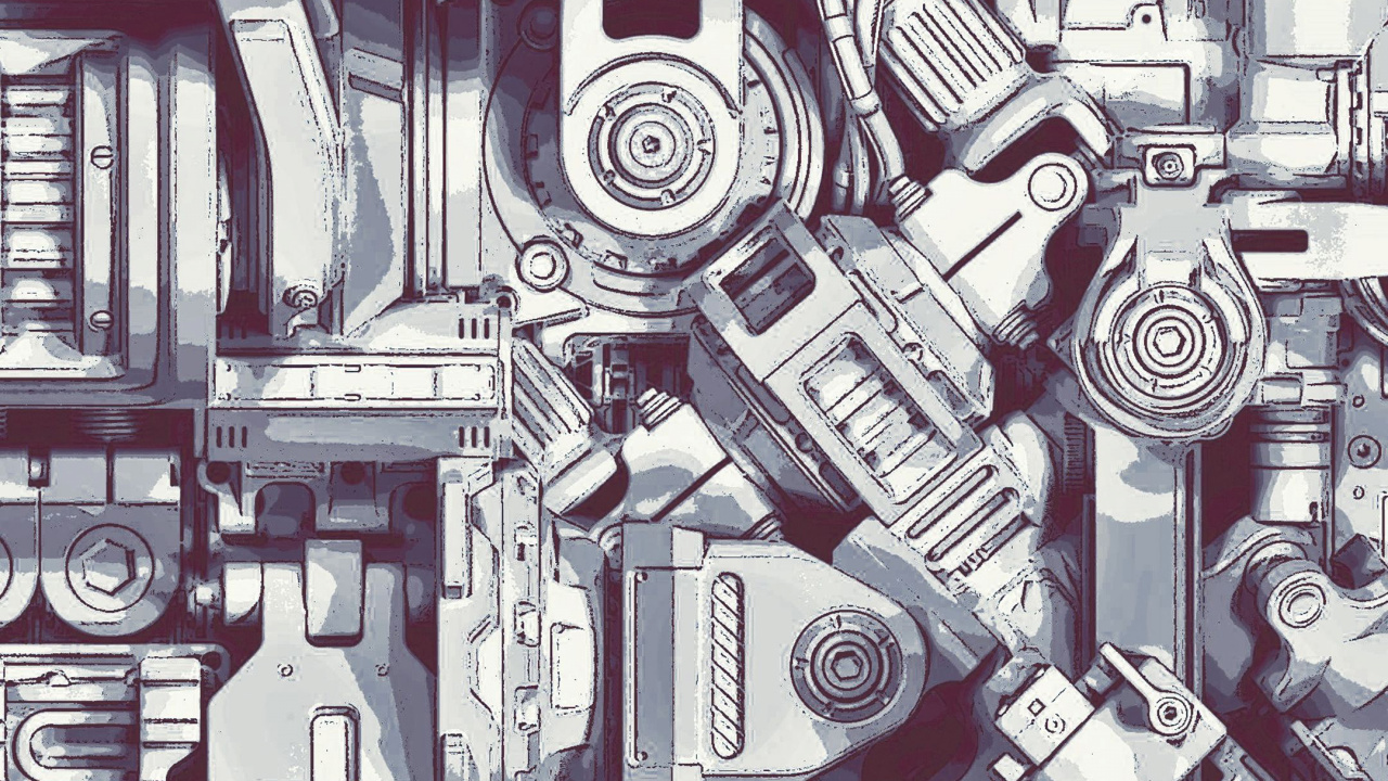 Mechanische Teile, Mechanismus, Architektur, Kunst, Städtebau. Wallpaper in 1280x720 Resolution