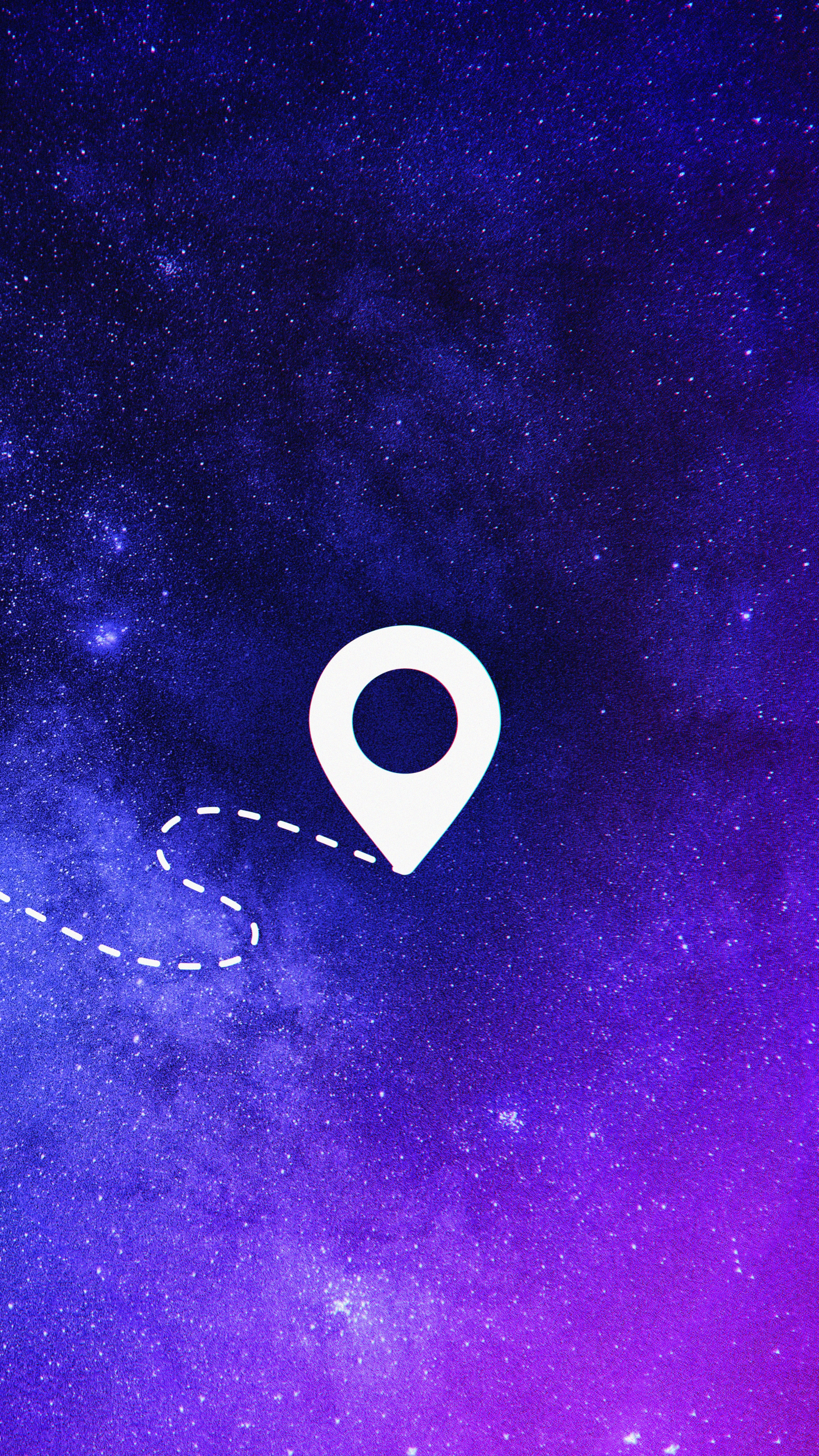 Espace Extérieur, Univers, Mètre, Purple, Nuit. Wallpaper in 1440x2560 Resolution