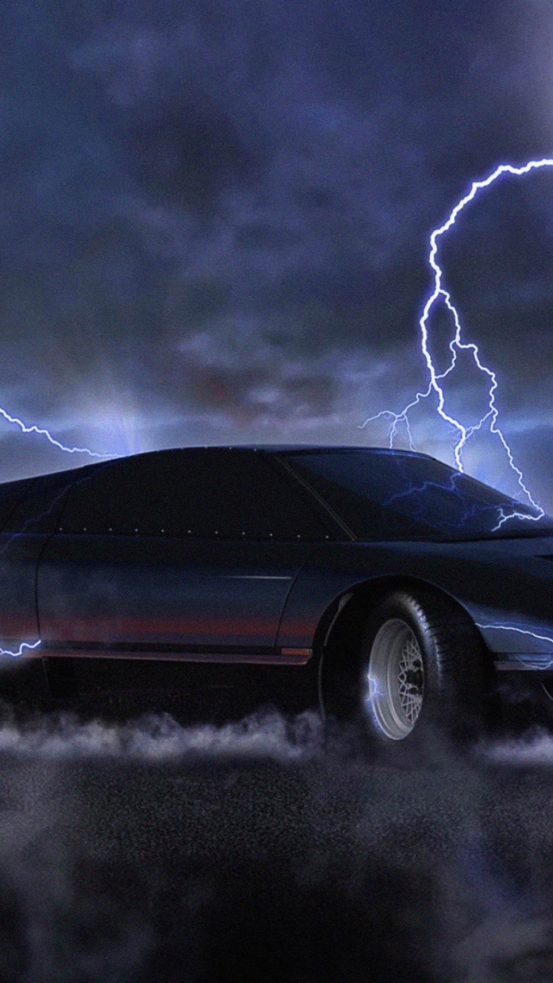 Wraith Movie Poster, 1980s, Poster, Dodge M4s, Film Poster. Wallpaper in 1080x1920 Resolution