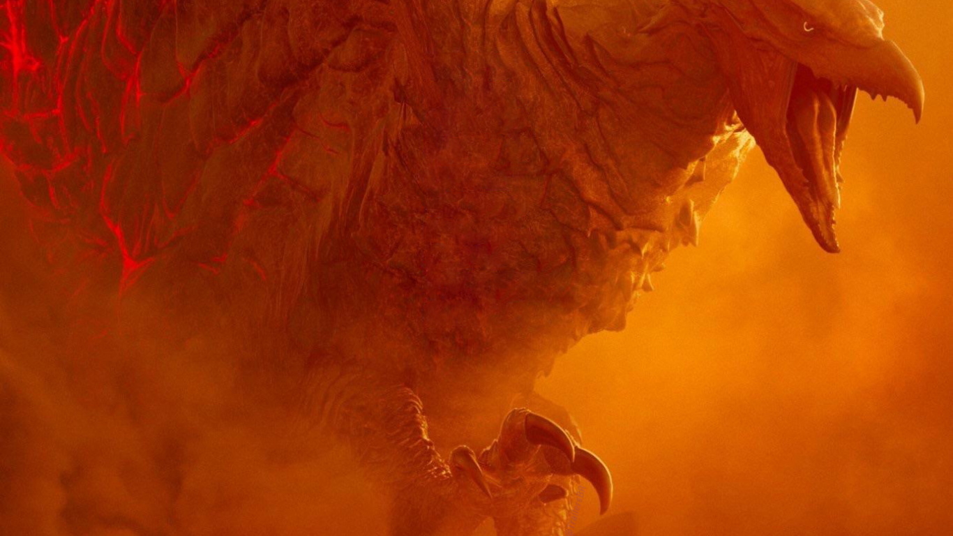 Rodan Godzilla, Rodan, Godzilla, King Ghidorah, Mothra. Wallpaper in 1366x768 Resolution