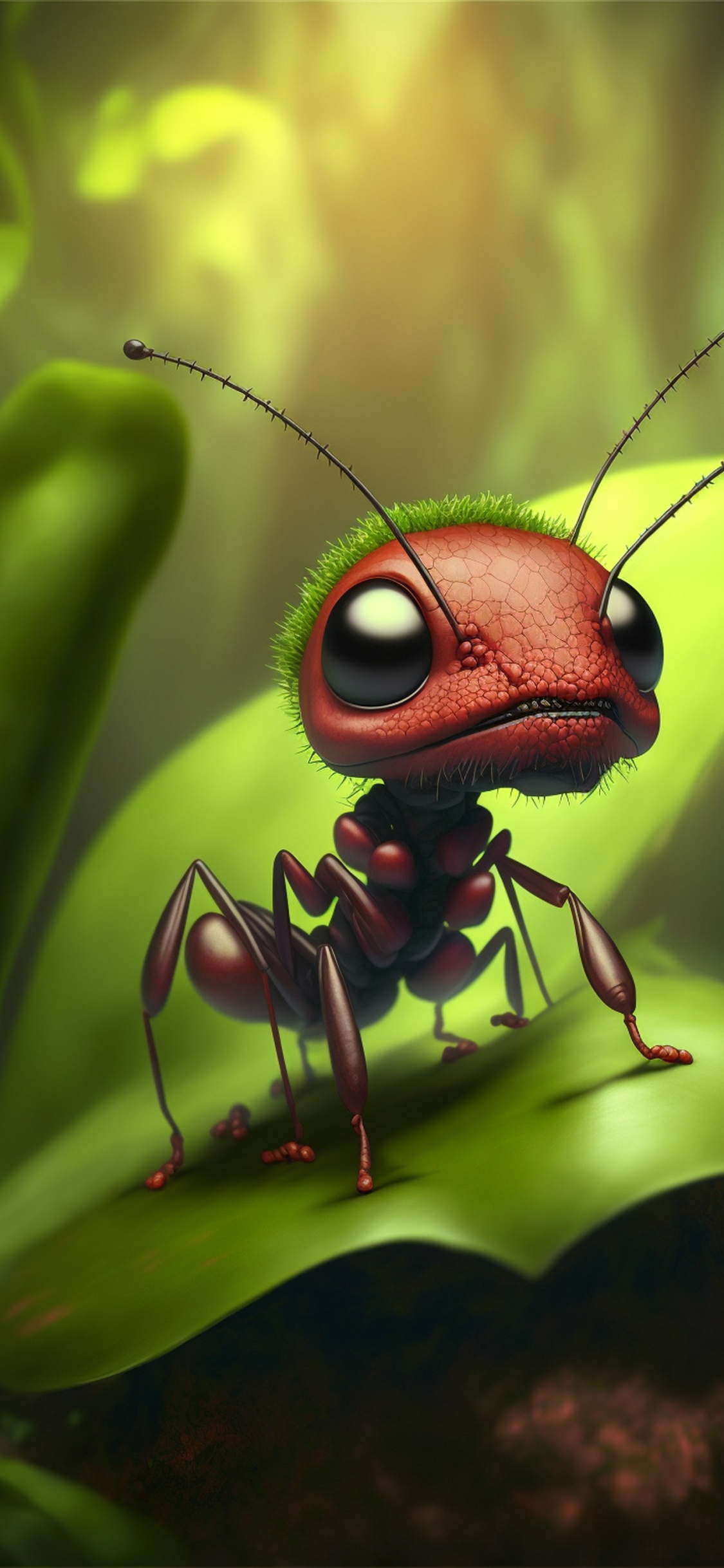 Butterfly, Vektor-Grafiken, Insekten, Ants, Kopf. Wallpaper in 1125x2436 Resolution