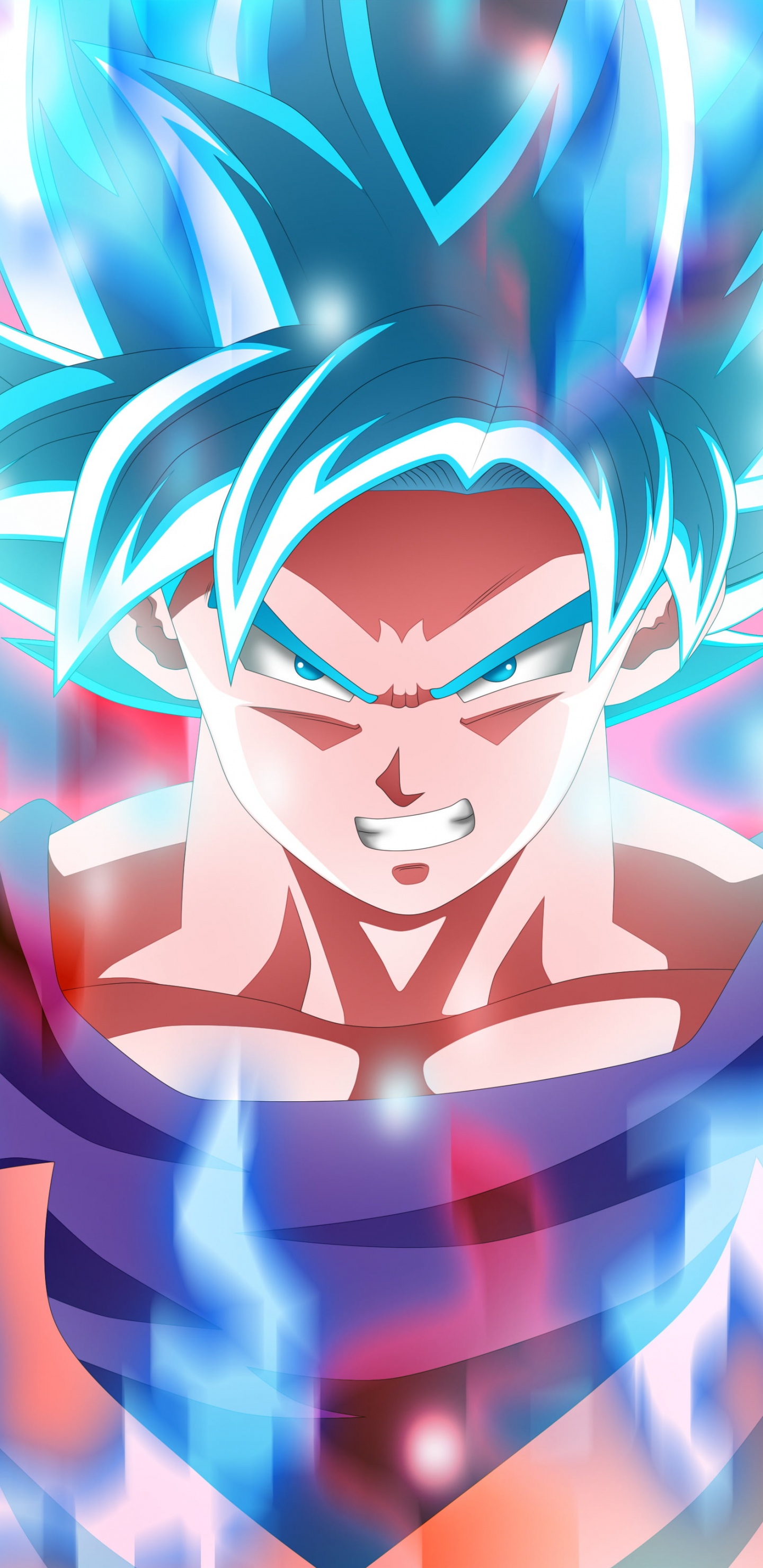 Personaje de Anime Masculino de Pelo Azul. Wallpaper in 1440x2960 Resolution