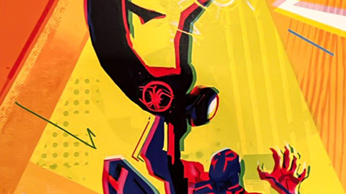 Miles Morales, Homme Araignée, Spider-man, Gwen Stacy, Affiche. Wallpaper in 1366x768 Resolution