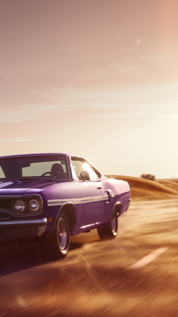 Plymouth GTX, Lamborghini Aventador s, Car, Plymouth, Lamborghini Huracan Evo. Wallpaper in 750x1334 Resolution