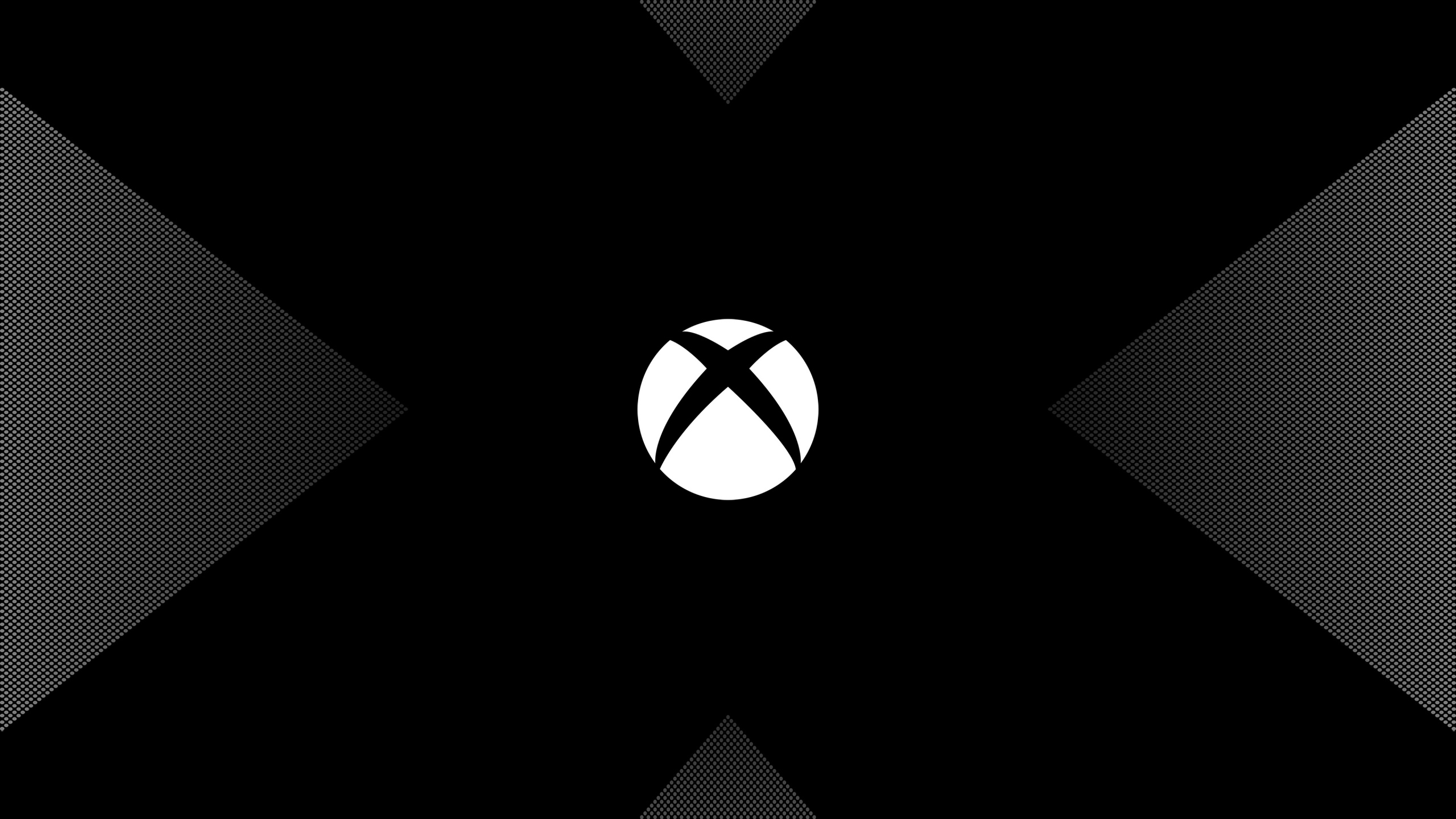 Download 2560x1440 Wallpaper Black and White Round Logo Black and White Round Logo. Wallpaper in 2560x1440 Resolution