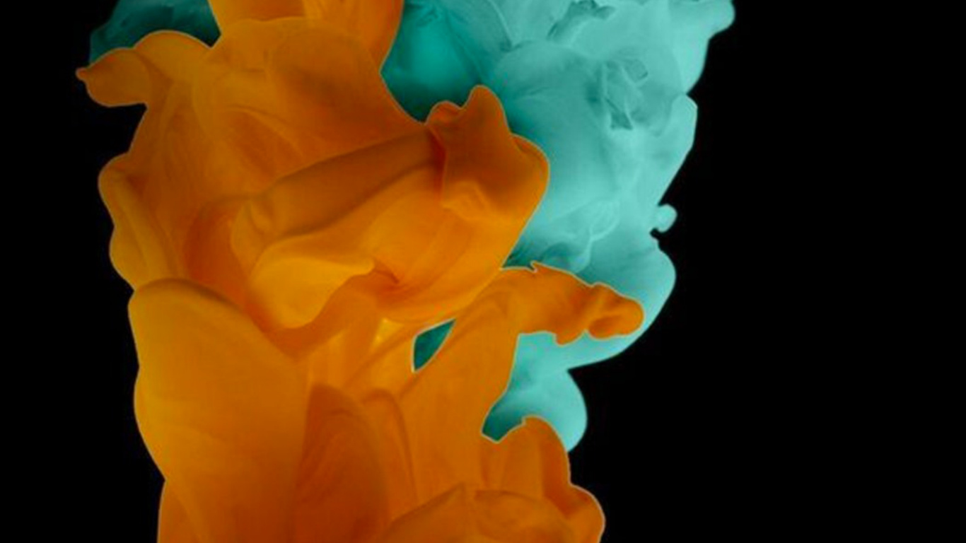 Android, IOS, IOS 13, Apple, Orange. Wallpaper in 1366x768 Resolution
