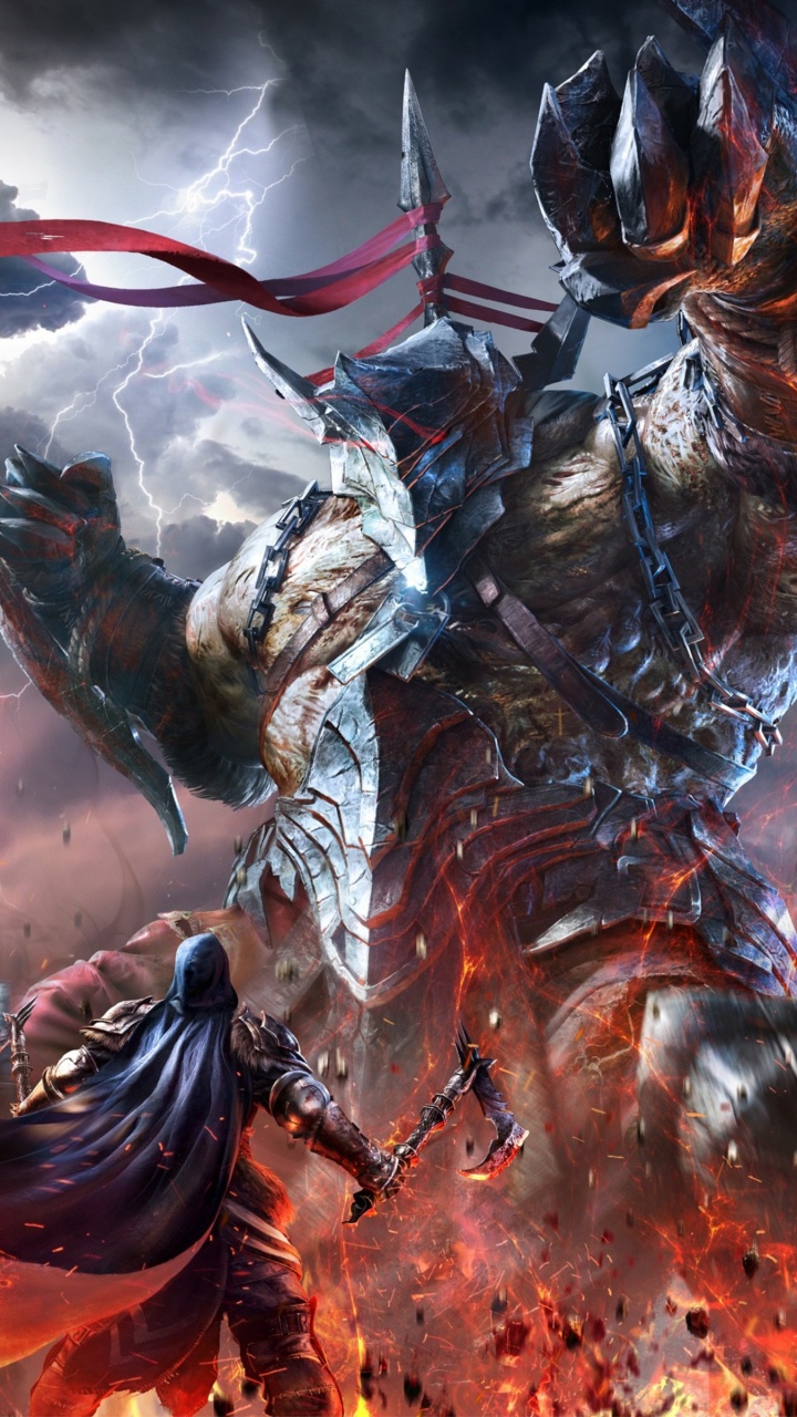 Lords of The Fallen, Démon, Jeu Pc, Illustration, Stratégie de Jeu Vidéo. Wallpaper in 720x1280 Resolution