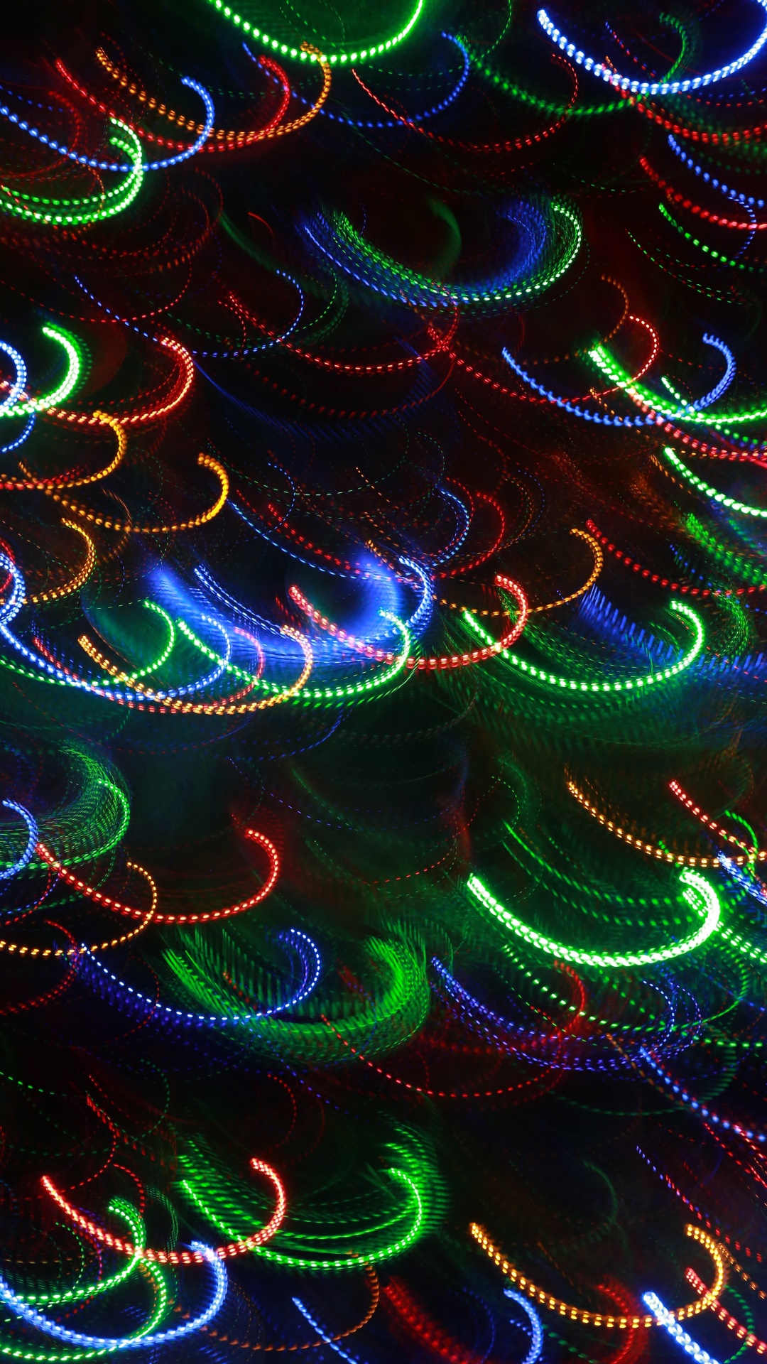 Luces Azules, Verdes y Rojas. Wallpaper in 1080x1920 Resolution