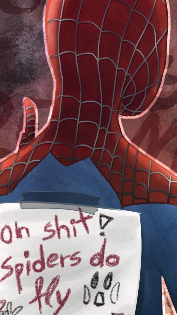 Frau im Blauen Langarmhemd Mit Roten Haaren Anime-Charakter. Wallpaper in 720x1280 Resolution