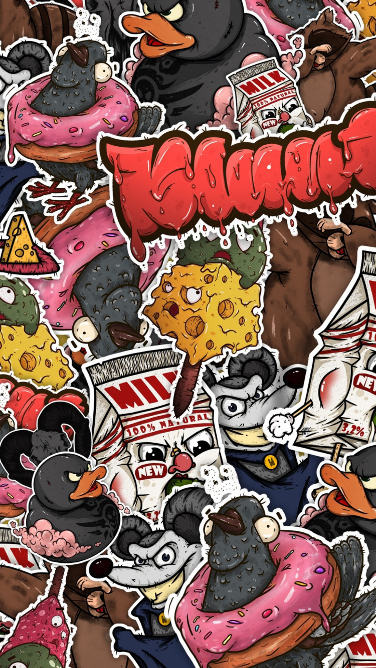 Art, Android, Téléphone Couleur Amoled Édition Allégée, Téléphone Couleur Amoled, Thèmes de L'appelant. Wallpaper in 750x1334 Resolution