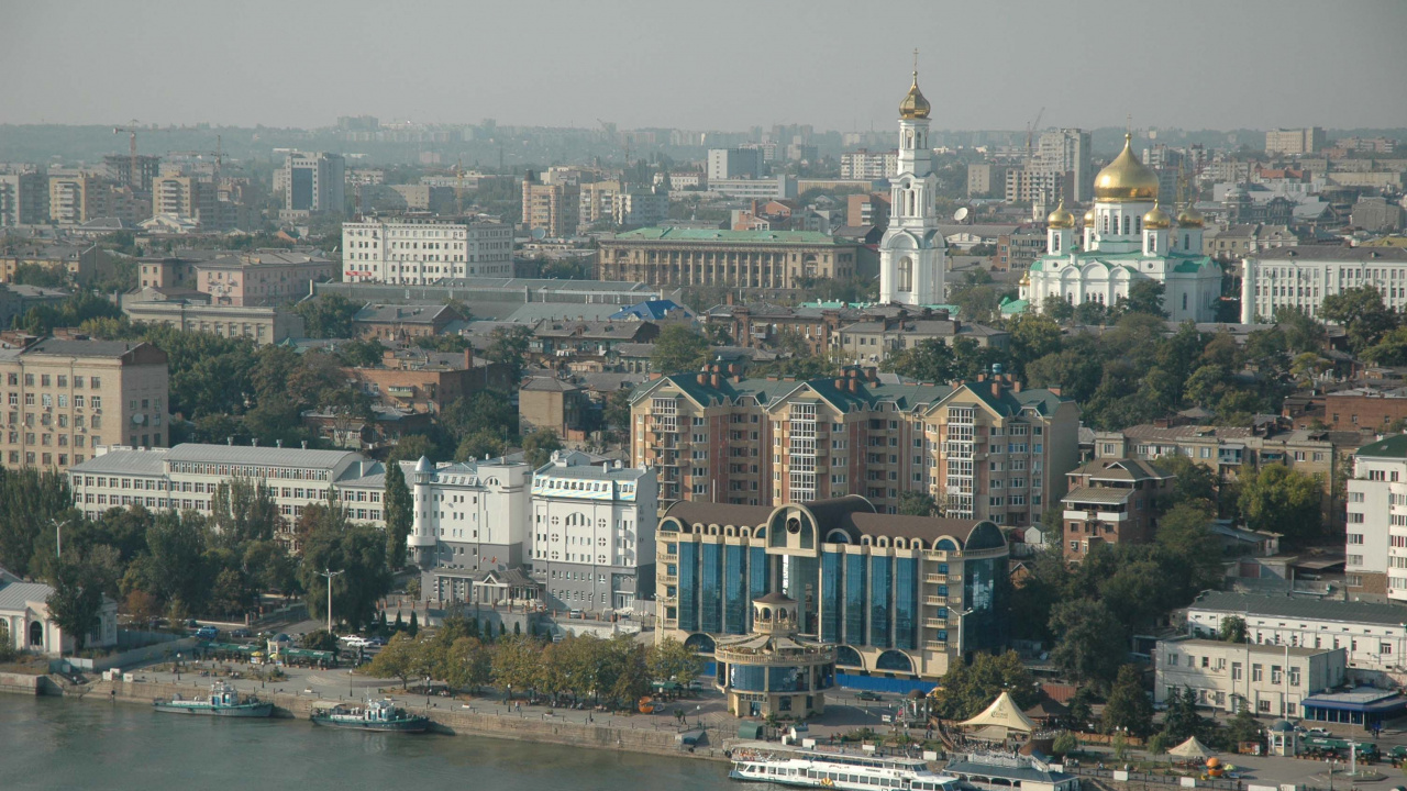 Aerial View of City Buildings During Daytime. Wallpaper in 1280x720 Resolution