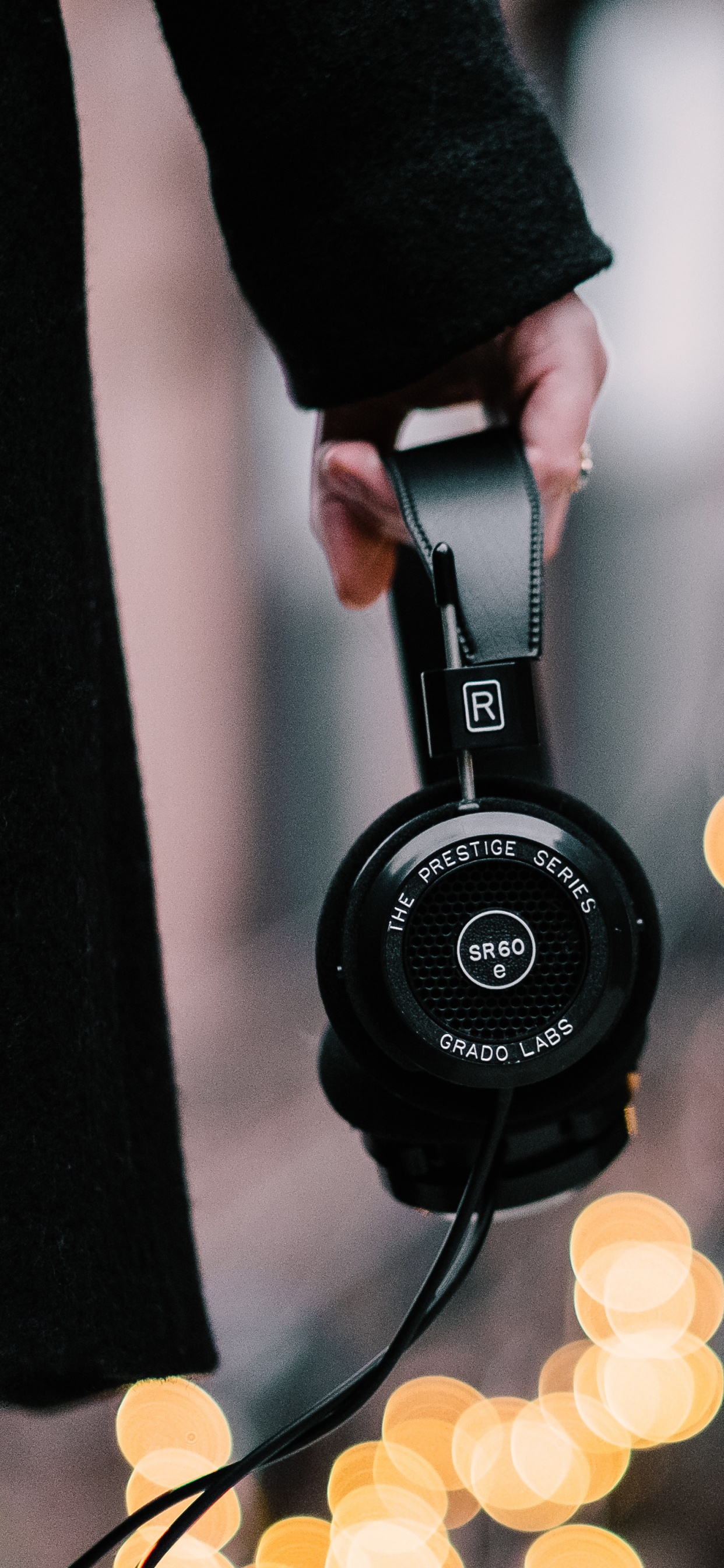 Headphones, Audio Equipment, Yellow, Gadget, Technology. Wallpaper in 1242x2688 Resolution