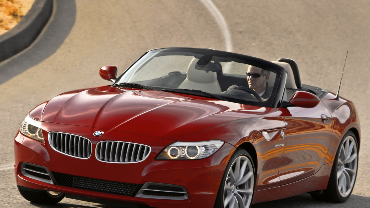 Red Bmw m 3 Coupe. Wallpaper in 1280x720 Resolution