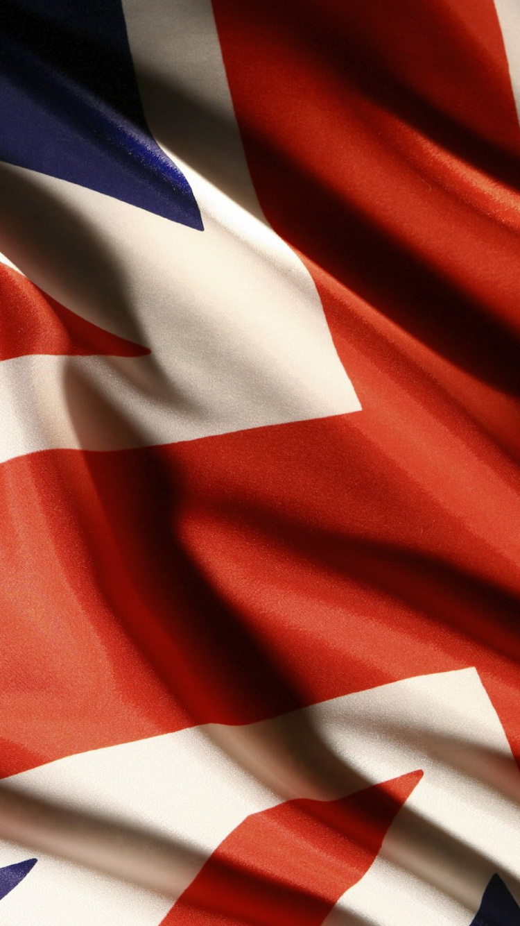 红色的, 美国国旗的, 联合王国 壁纸 750x1334 允许