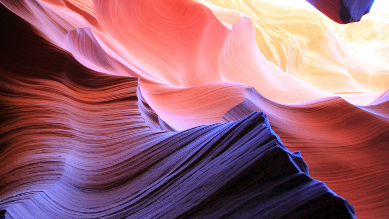 Textile Bleu Blanc et Jaune. Wallpaper in 1280x720 Resolution