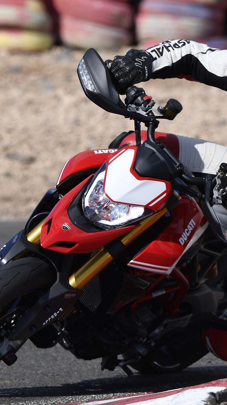 Motorcycle, 2019 Ducati Hypermotard 950, Ducati Hypermotard 950, Ducati, Ducati Desmosedici. Wallpaper in 750x1334 Resolution