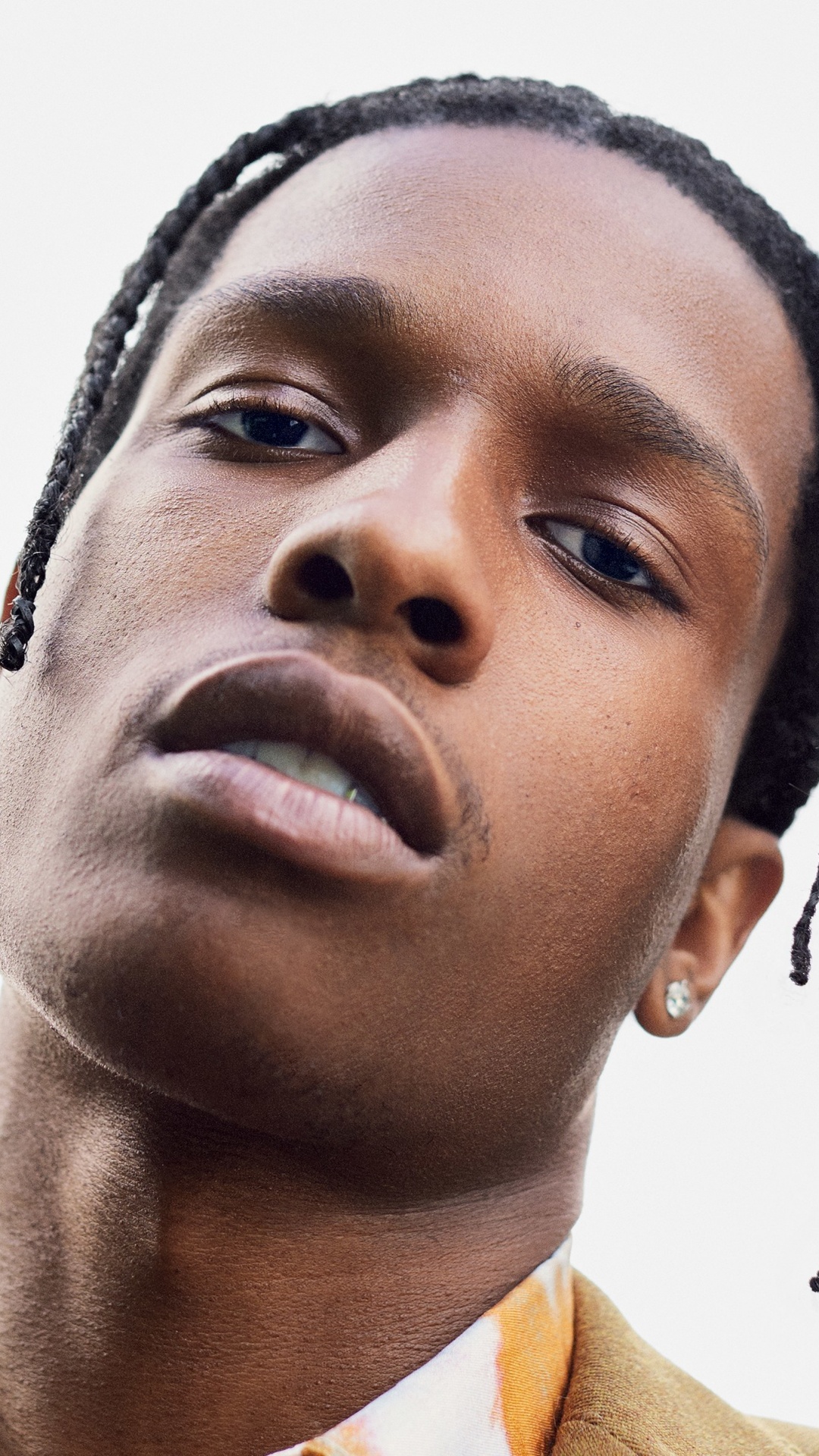 Cheek, Asap Rocky, Eyebrow, Chin, Hairstyle. Wallpaper in 1080x1920 Resolution