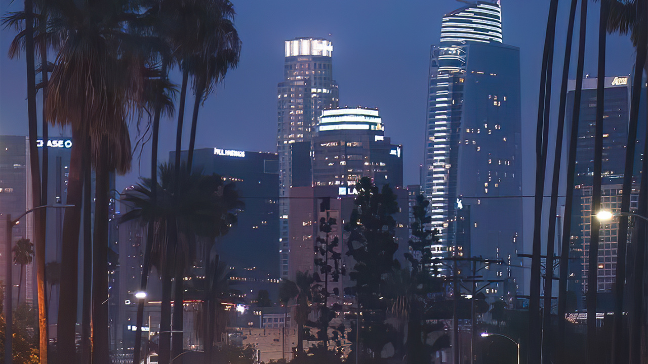 Edificio, Arquitectura, Ambiente, la Luz de Calle, Coche. Wallpaper in 1280x720 Resolution