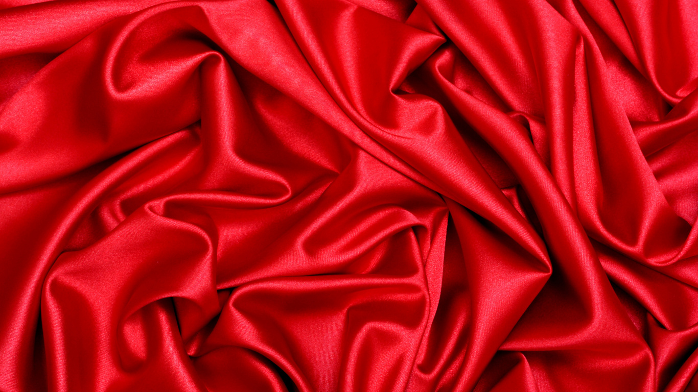 Rotes Textil in Nahaufnahmen. Wallpaper in 1366x768 Resolution