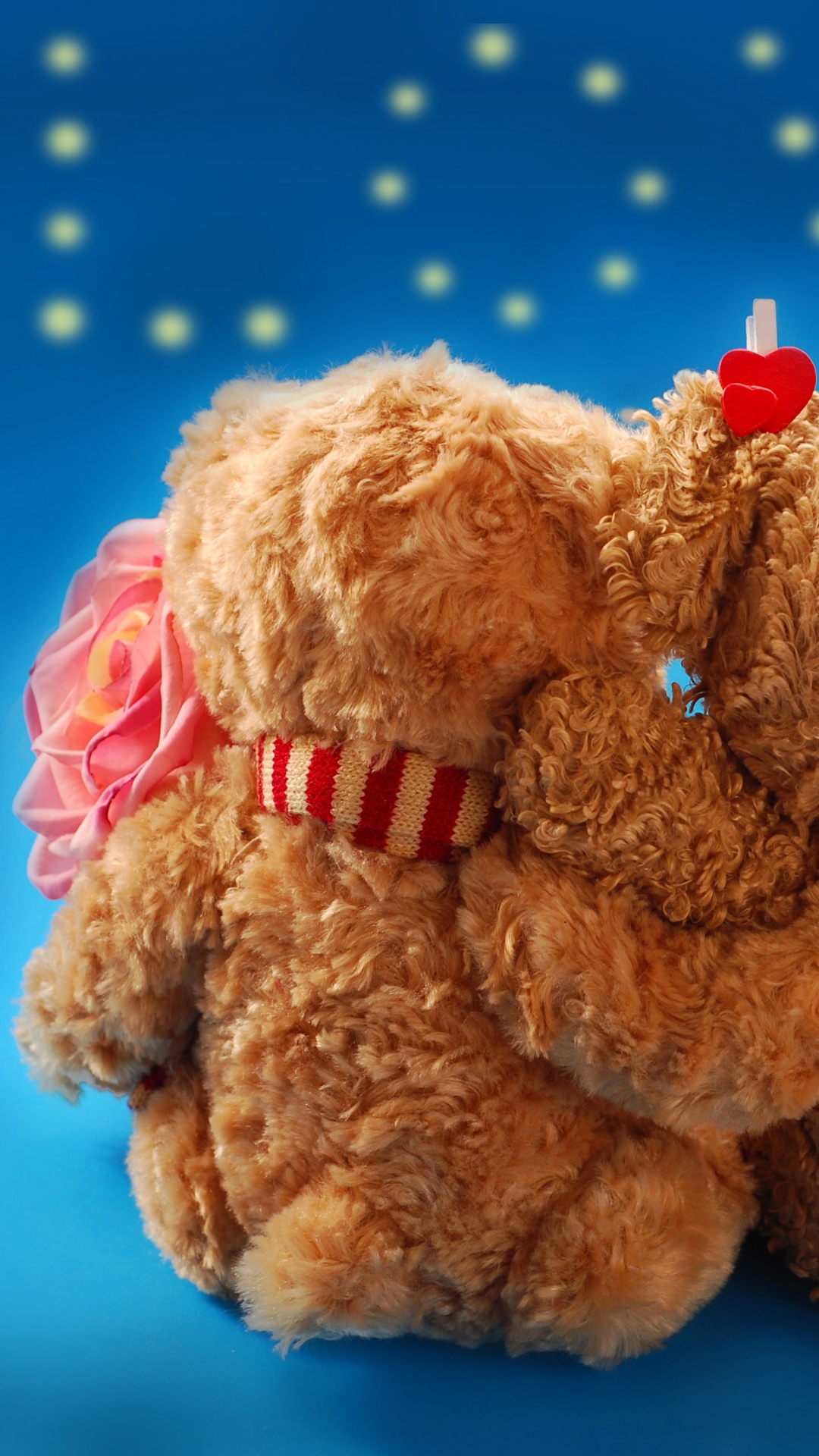 el Día de San Valentín, Osito, Peluche de Juguete, Felpa, Amor. Wallpaper in 1080x1920 Resolution