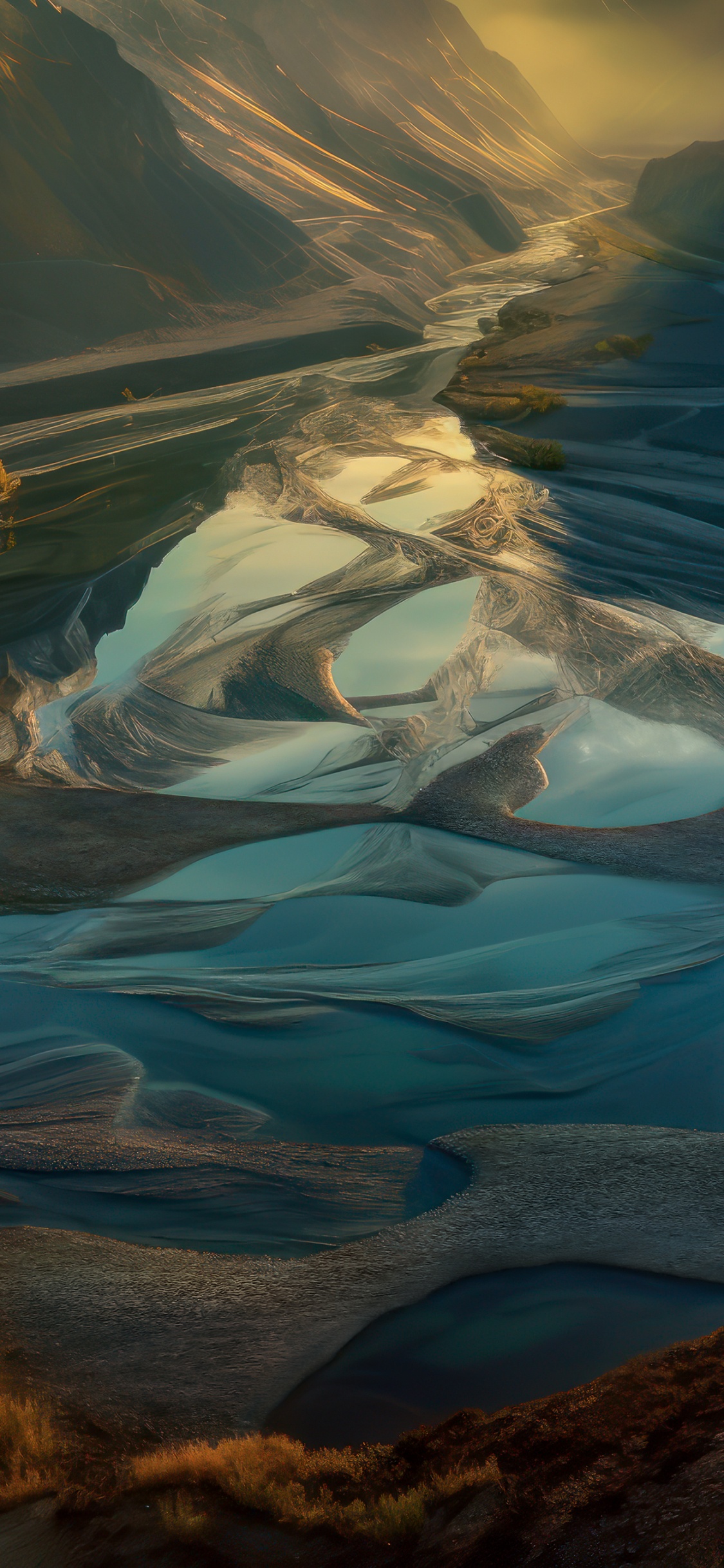 Harmonie, Huawei, Paysage Naturel, Corps de L'eau, Highland. Wallpaper in 1125x2436 Resolution