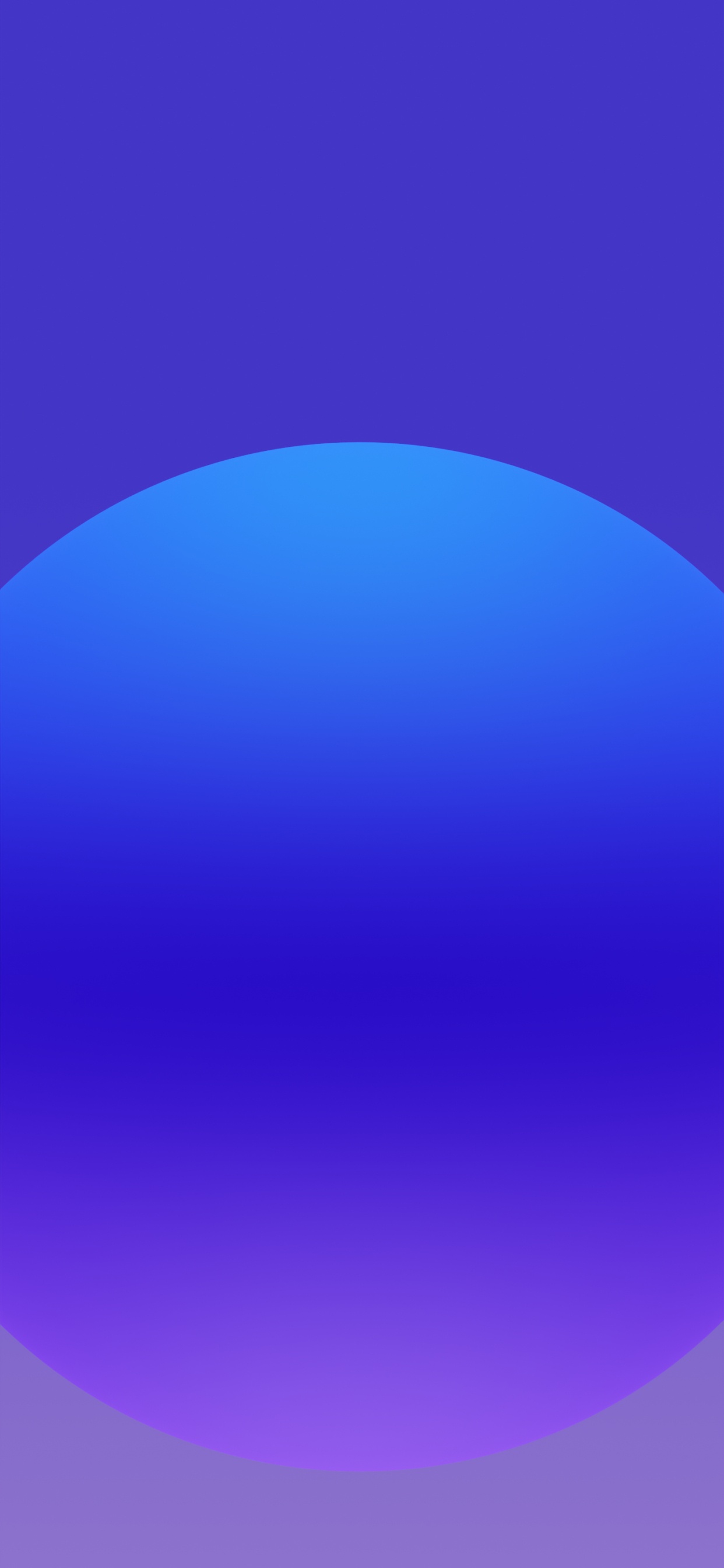 Android, Android 11, Blue, la Pureté de la Couleur, Azure. Wallpaper in 1242x2688 Resolution