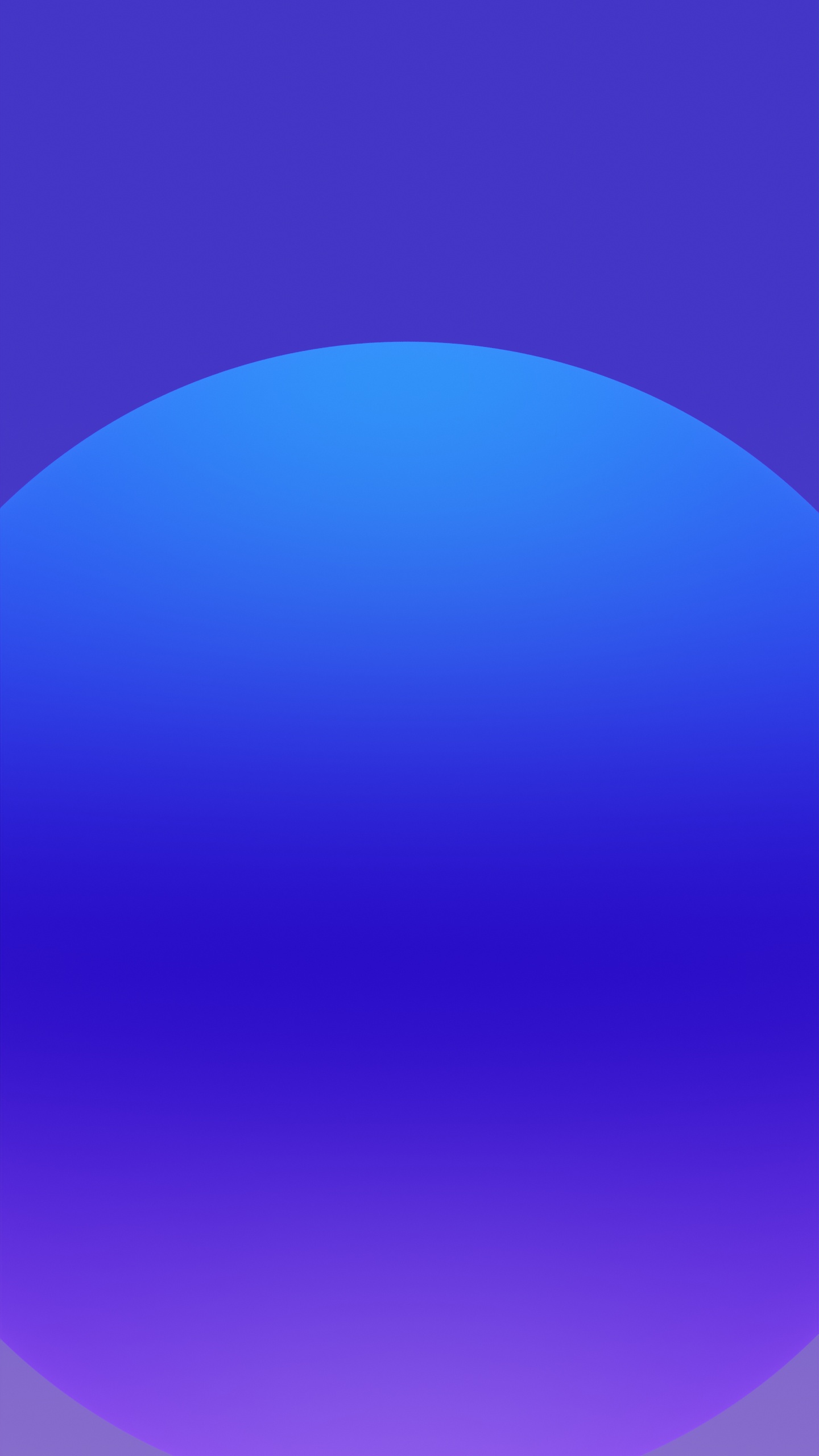 Android, Android 11, Blue, la Pureté de la Couleur, Azure. Wallpaper in 1440x2560 Resolution