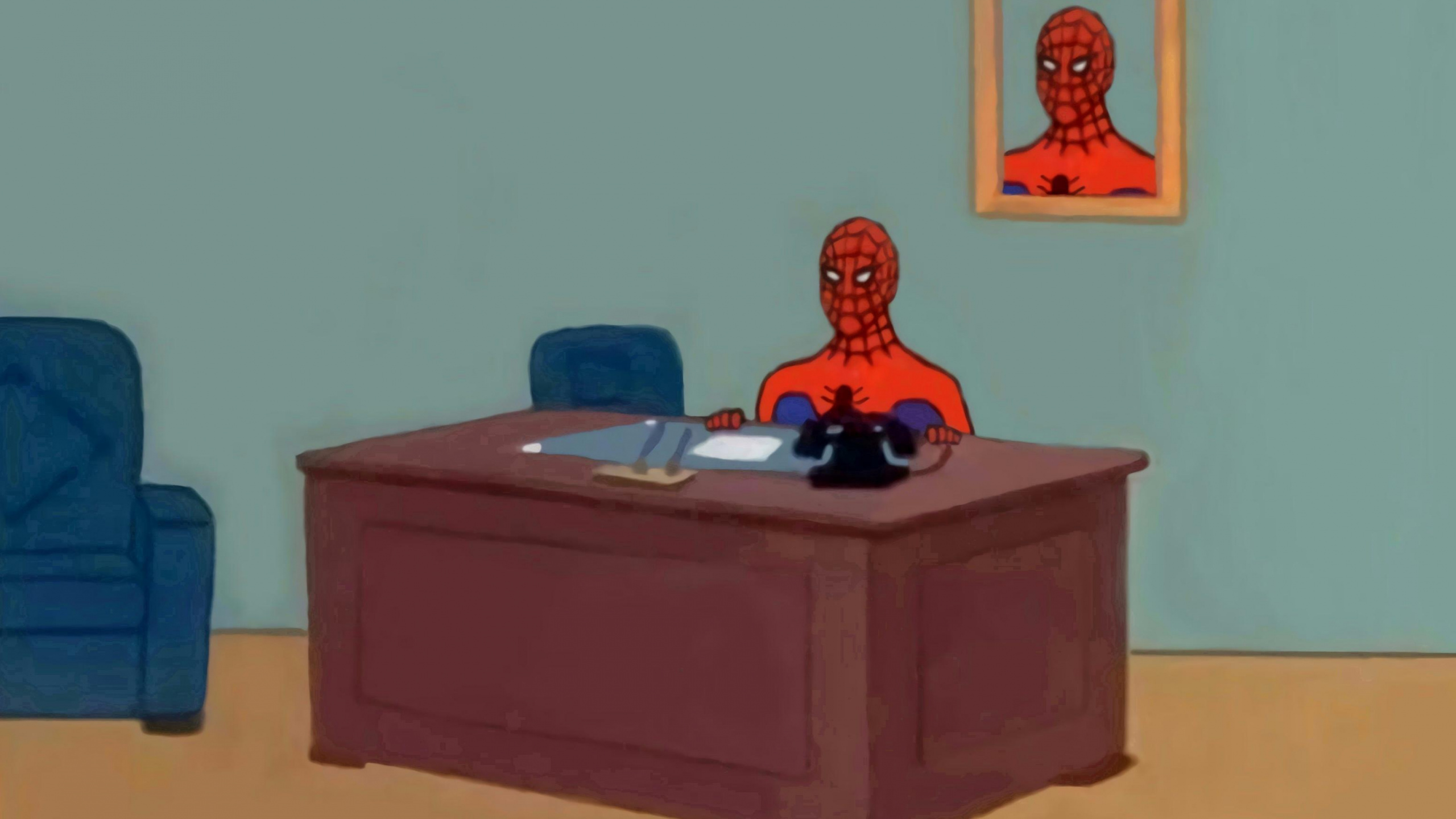 Table, Meme, Desk, Furniture, Rectangle. Wallpaper in 2560x1440 Resolution