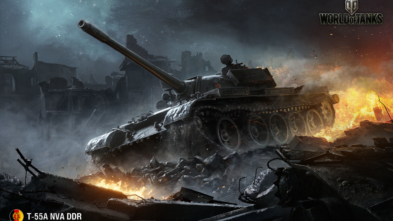 World of Tanks, Tank, Wargaming, Pc-Spiel, Kampffahrzeug. Wallpaper in 1280x720 Resolution