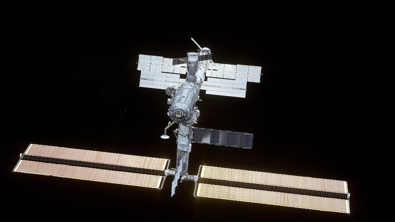 航天器, 国际空间站, 空间站, 交叉, 宗教项目 壁纸 1280x720 允许