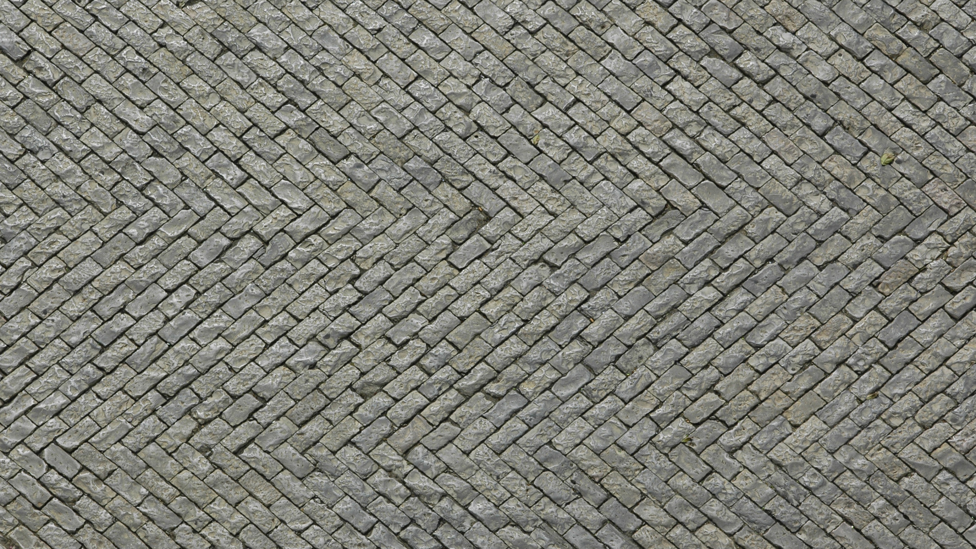 Grauer Und Schwarzer Ziegelsteinpflaster. Wallpaper in 1920x1080 Resolution