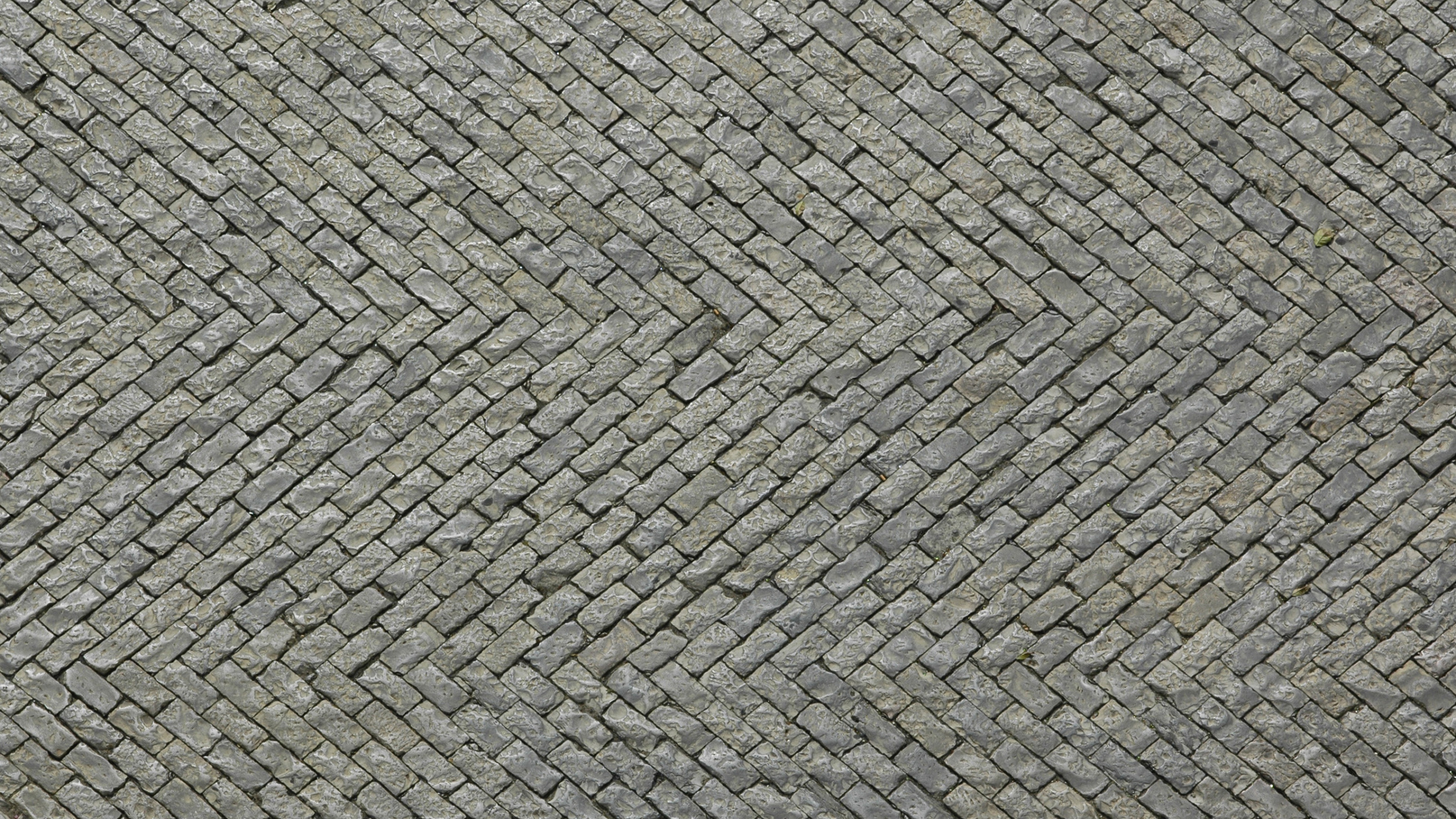 Grauer Und Schwarzer Ziegelsteinpflaster. Wallpaper in 2560x1440 Resolution