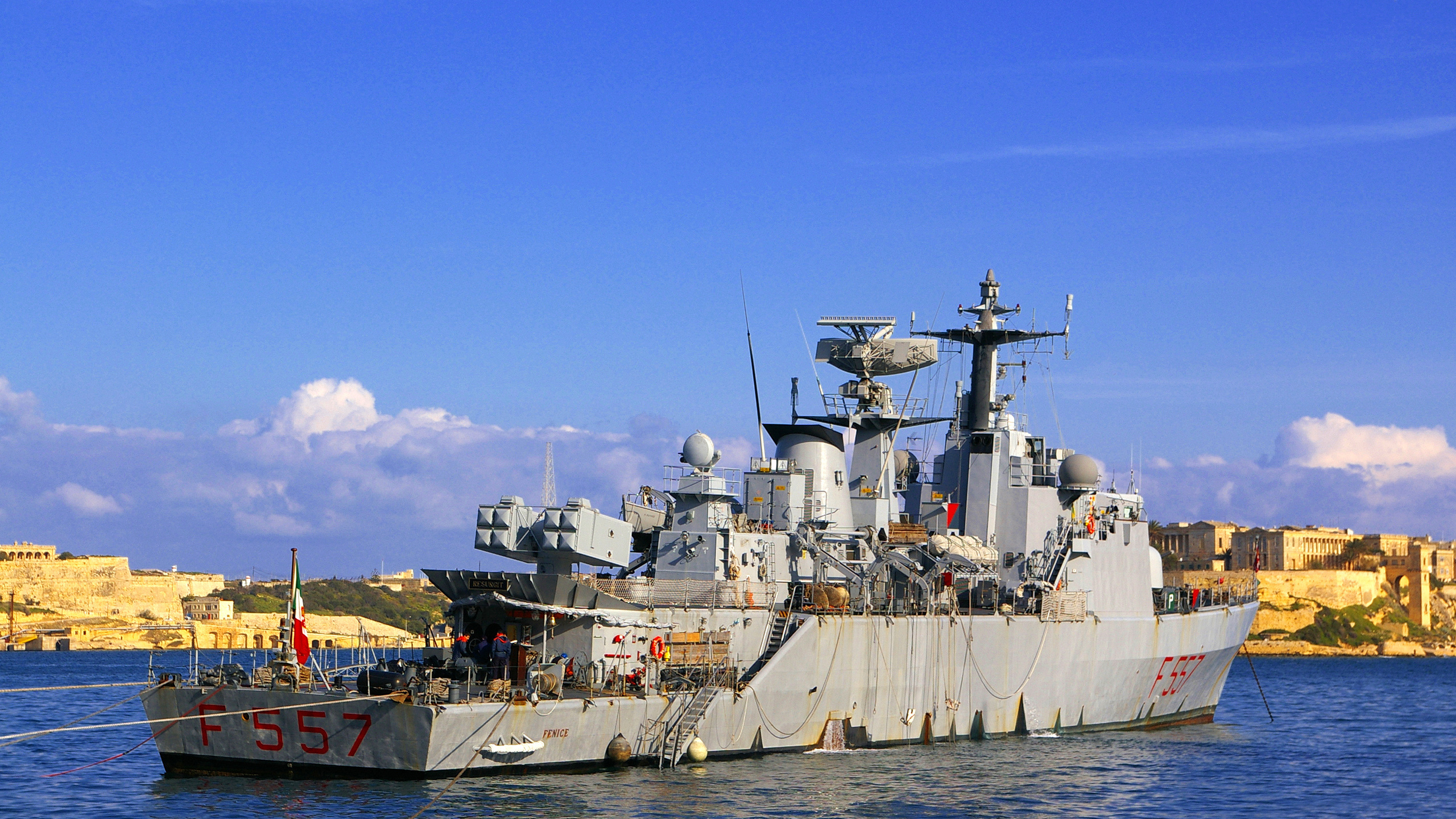 导弹驱逐舰, 两栖战舰, 护卫舰, 海军的船, 军舰 壁纸 2560x1440 允许