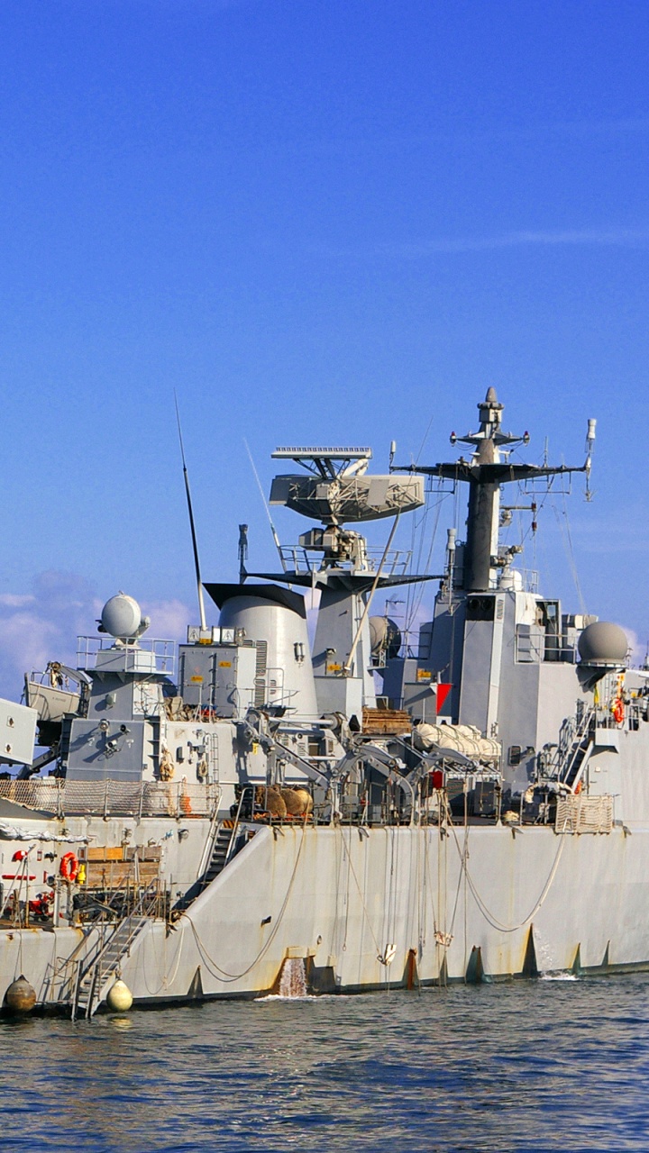 Guided Missile Destroyer, Amphibische Kriegsführung Schiff, Fregatte, Boot, Schiff. Wallpaper in 720x1280 Resolution