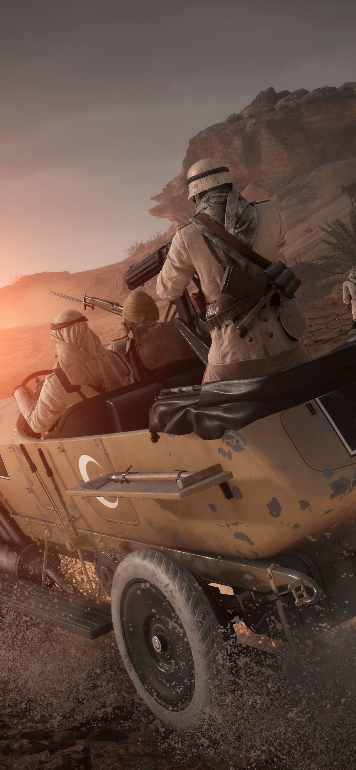 Dust, Mining, Electronic Arts, Landscape, Video Games. Wallpaper in 1242x2688 Resolution