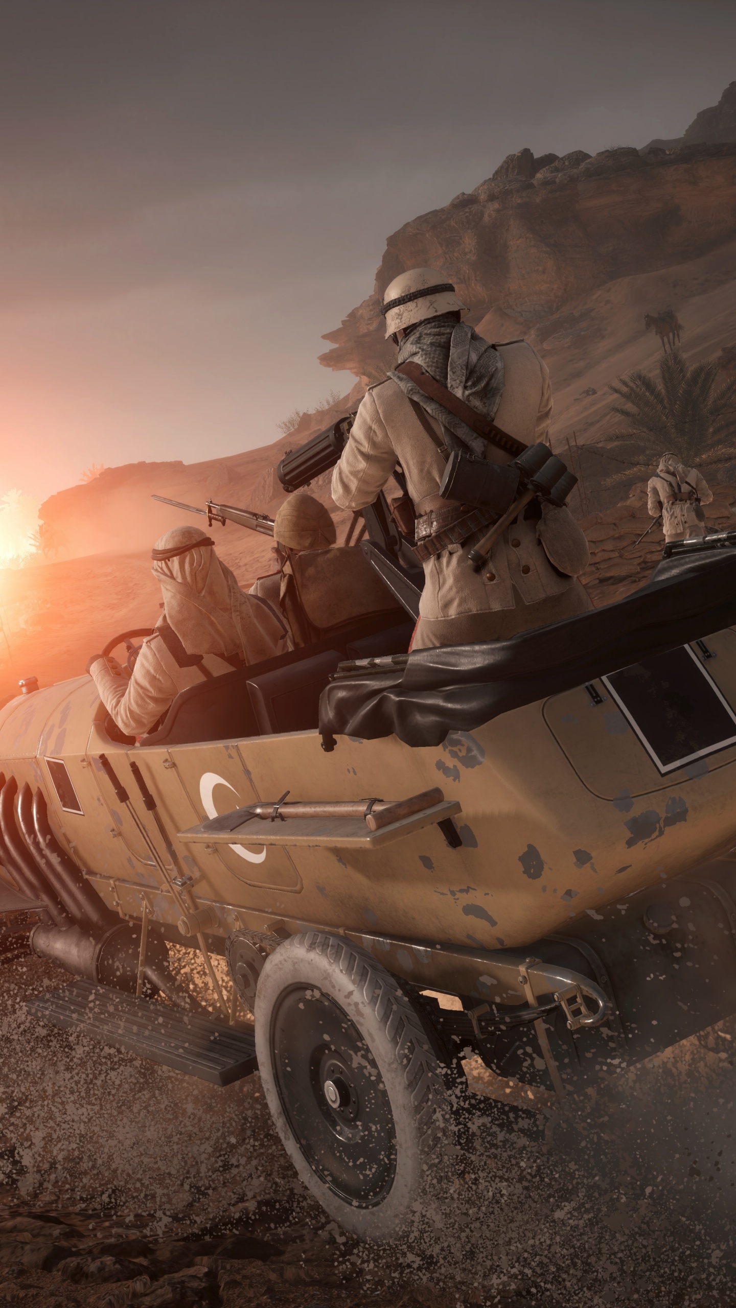 Dust, Mining, Electronic Arts, Landscape, Video Games. Wallpaper in 1440x2560 Resolution